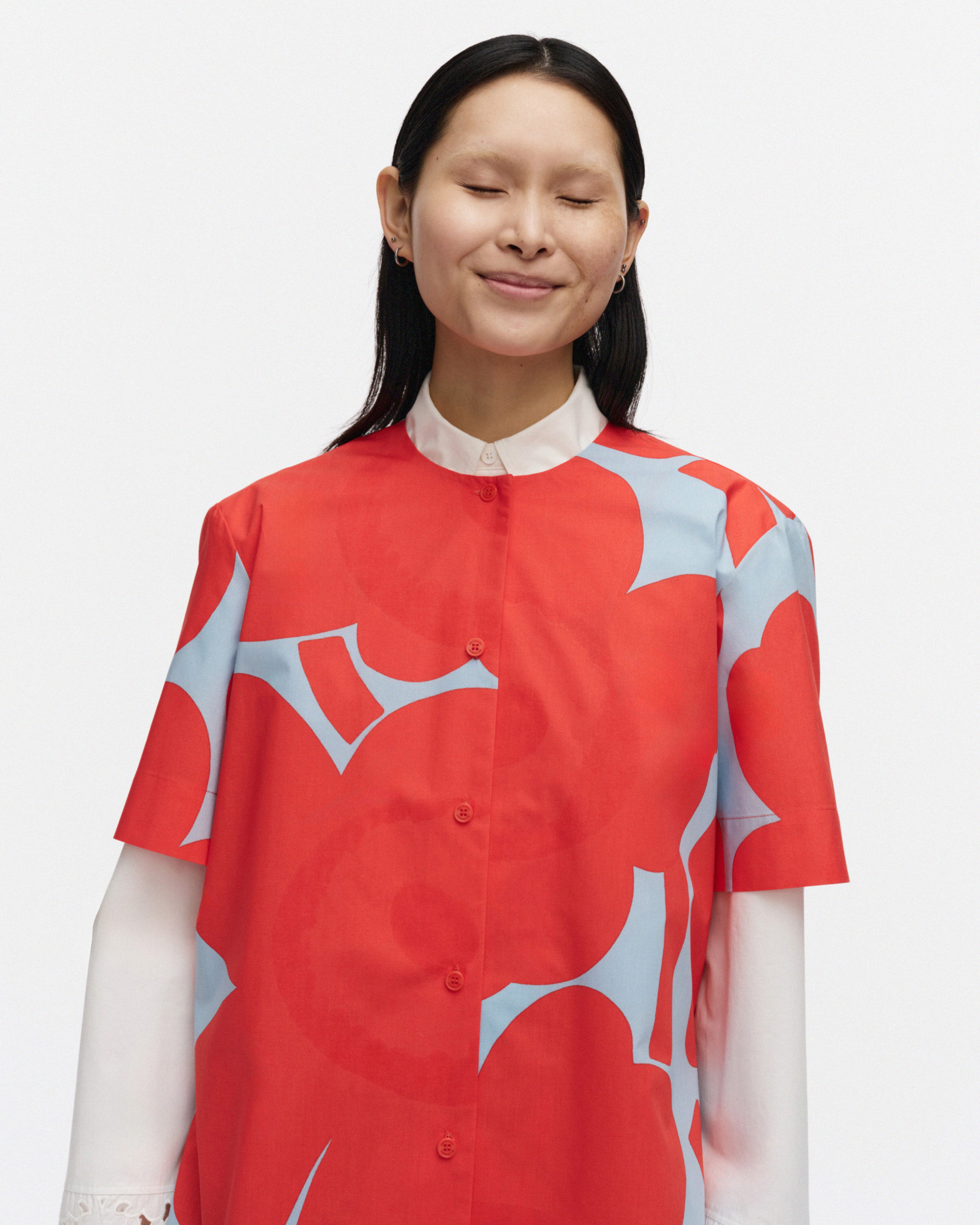 Taitavuus Unikko, Dress, red, light blue,