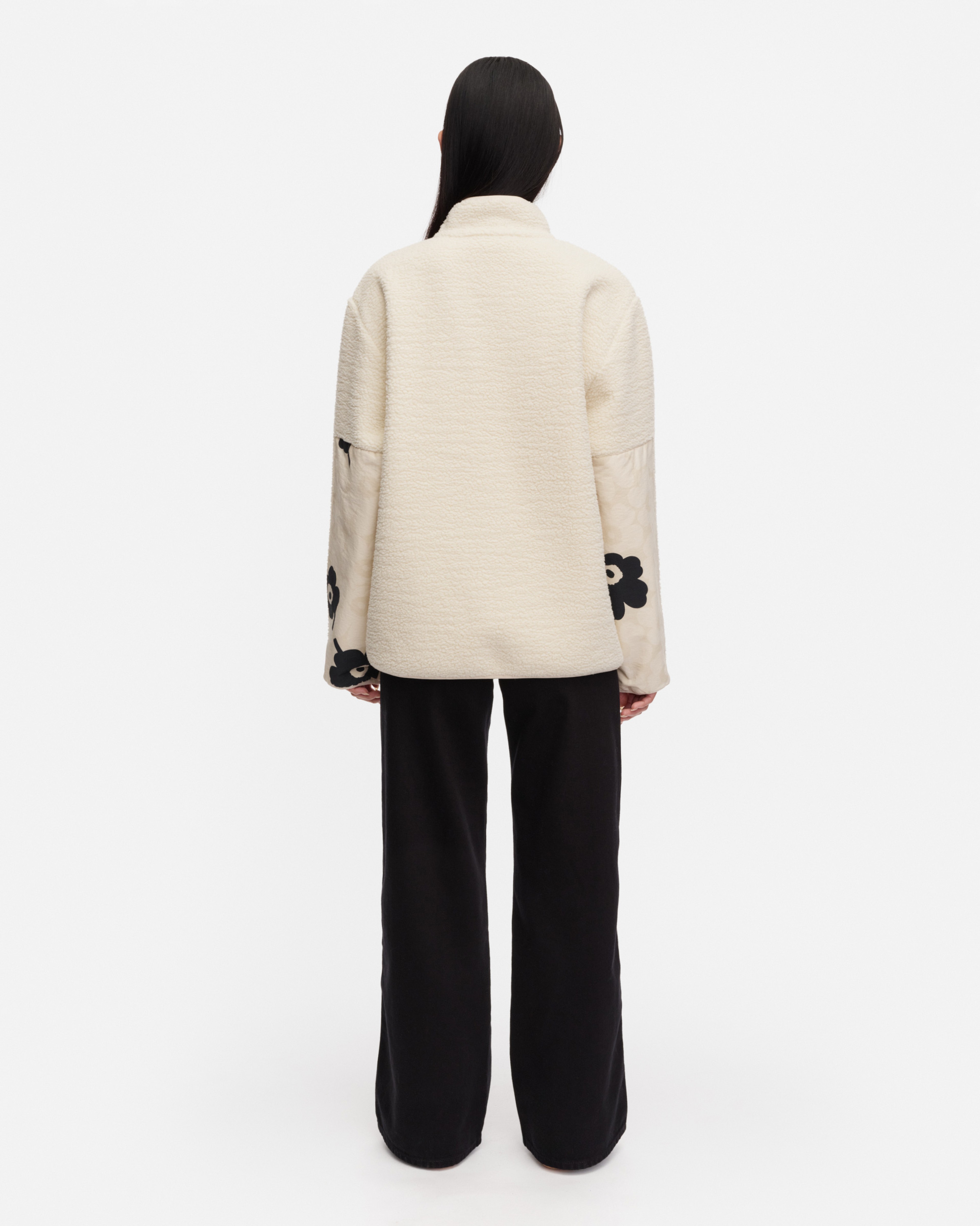 Vaellus Mini Unikko, Kioski coat, off white, white, black,