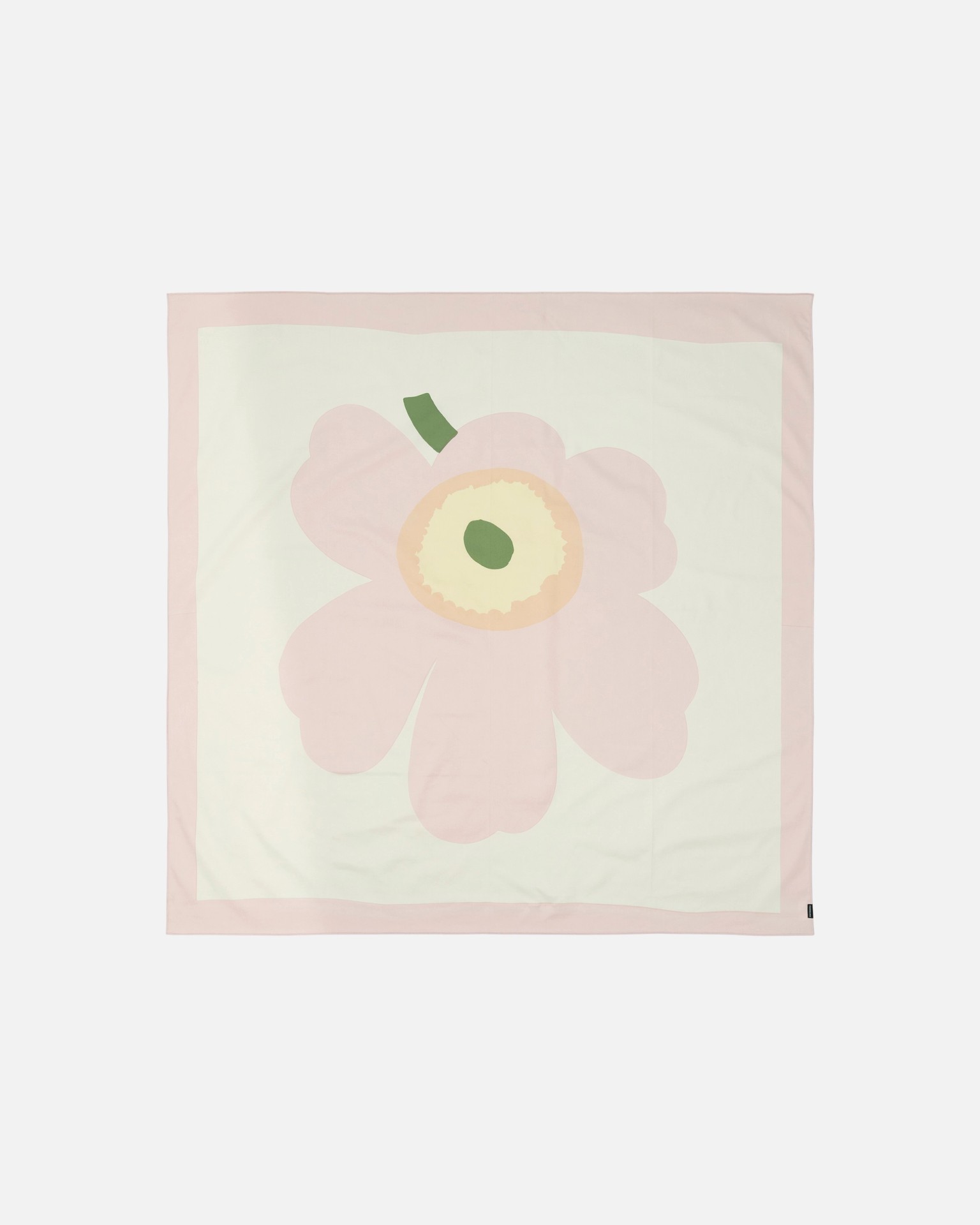 Unikko, Tablecloth, off white,pink,lt.yellow,green,