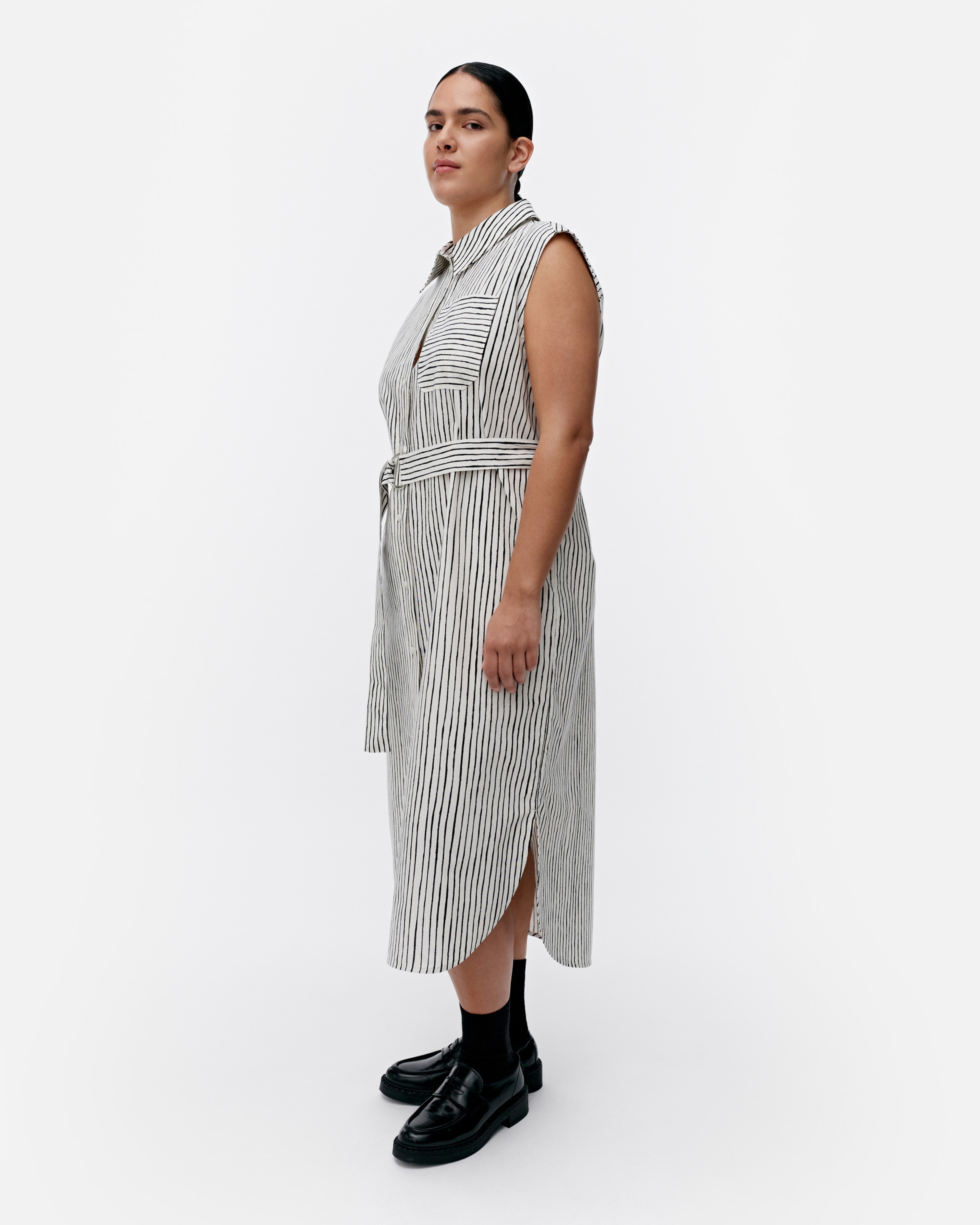 Simppeli Aita, Dress, off white, black,