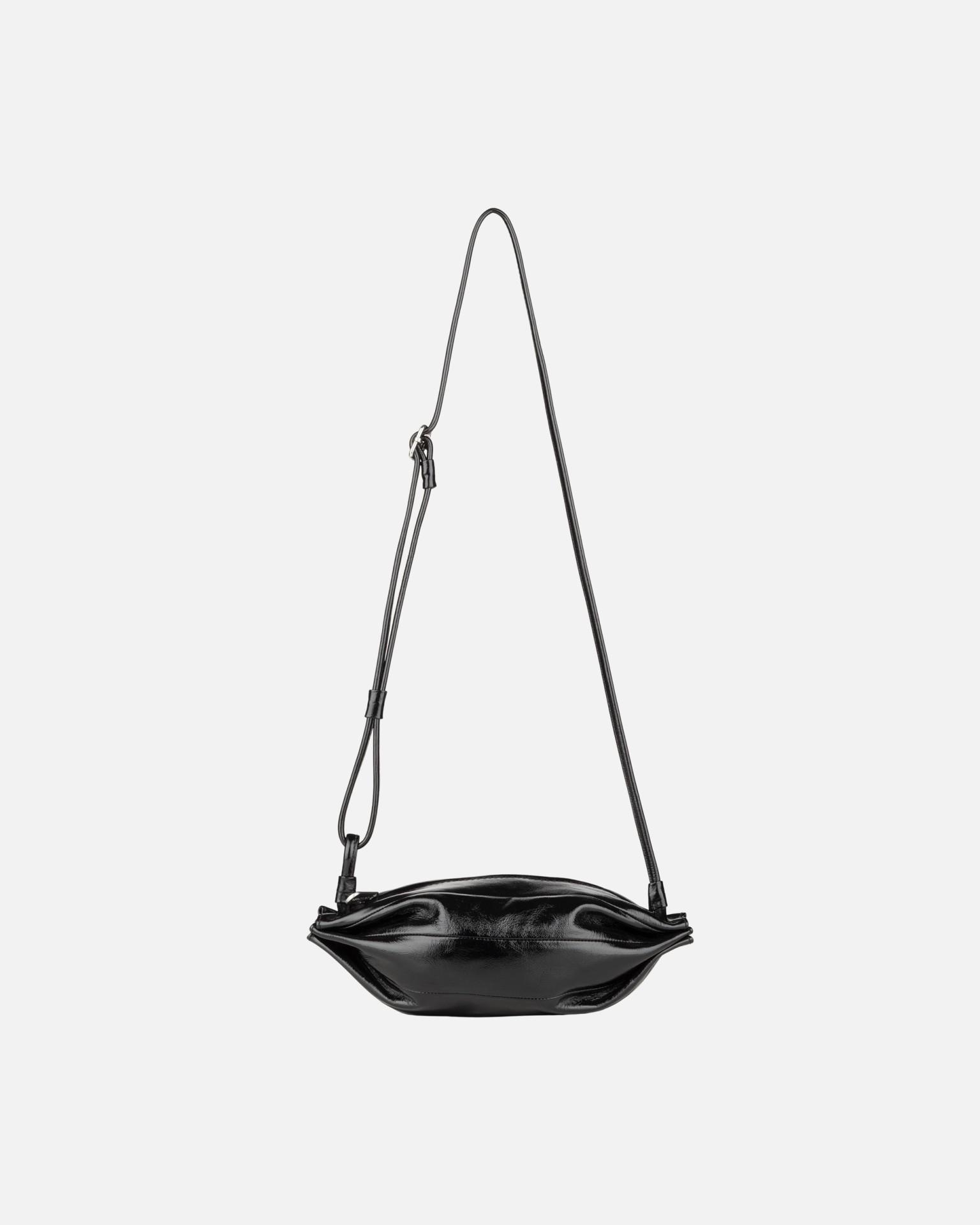 Pikku Karla Patent, Shoulder bag, black,