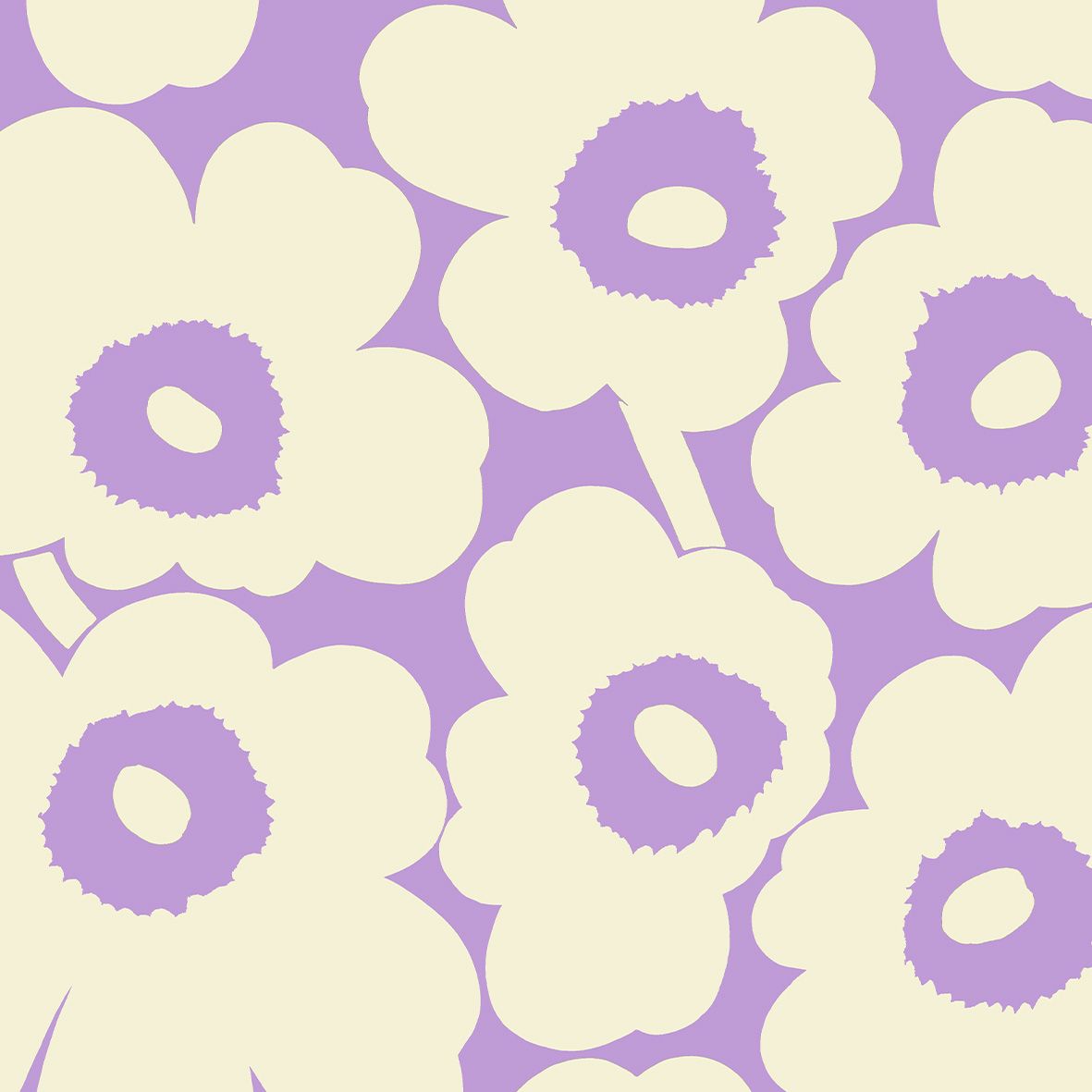 lilas, blanc cassé