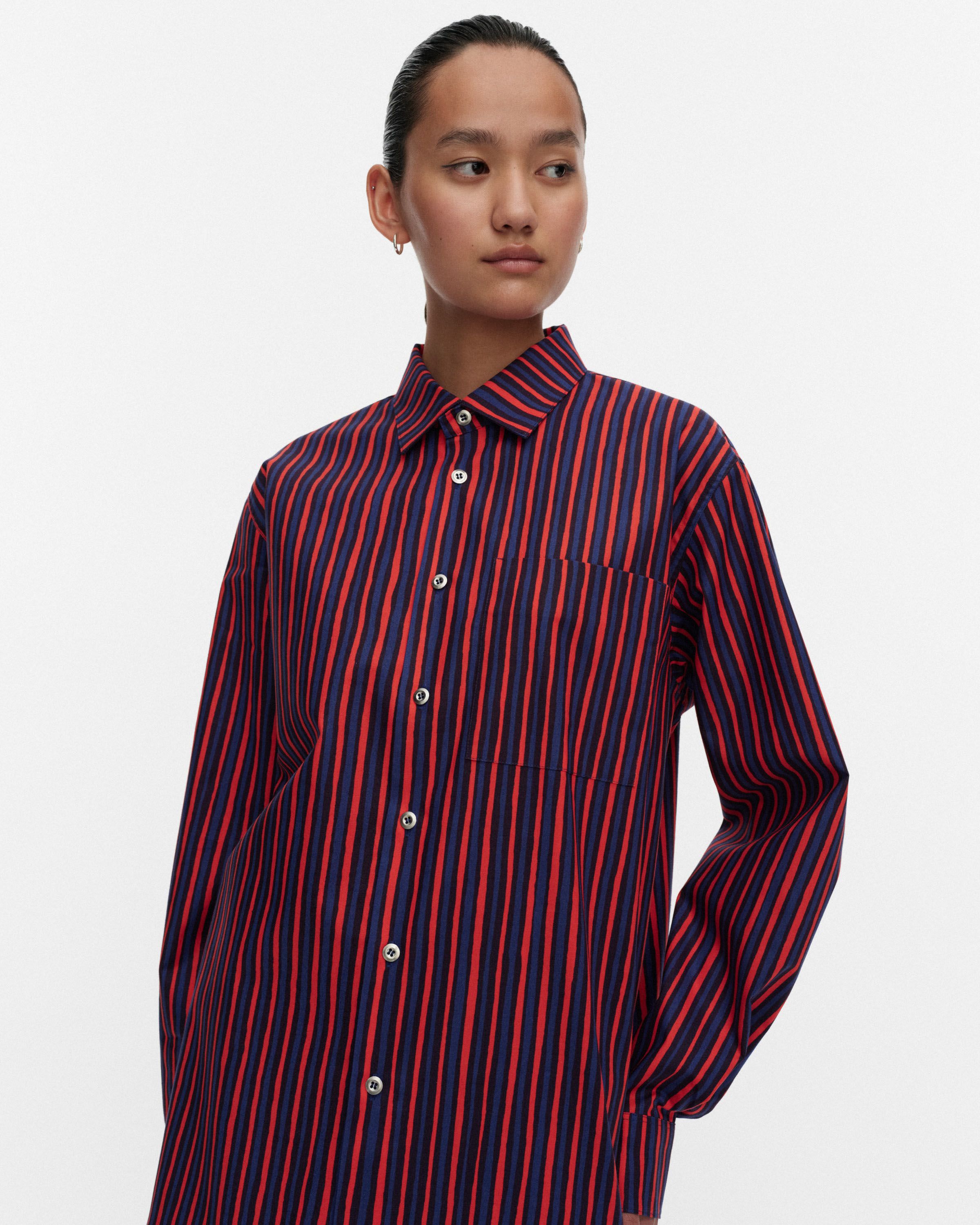 Jokapoika Kioski cotton shirt | Marimekko