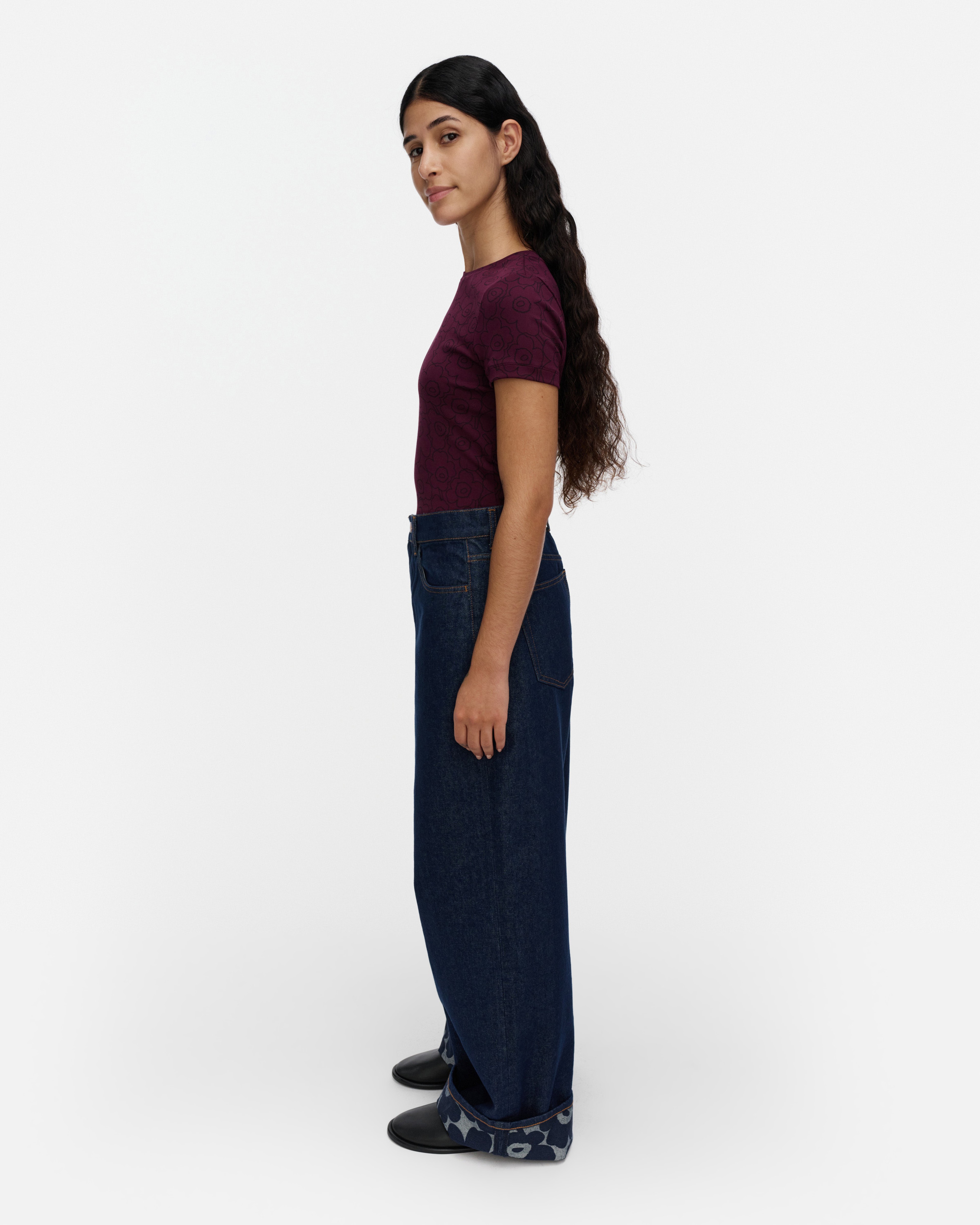Maridenim Loose Mini Unikko S, Jeans (short), dark indigo,
