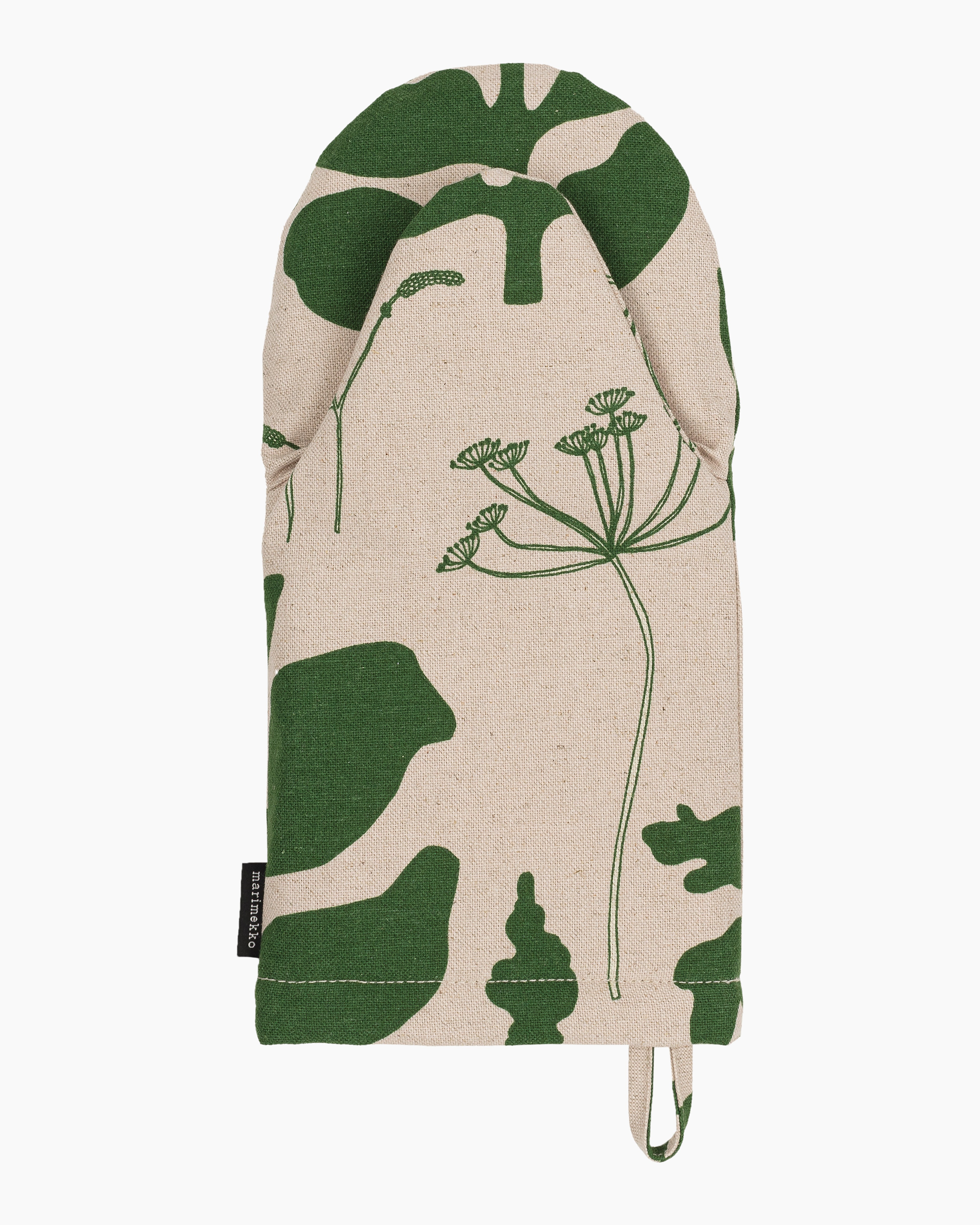 Pienet Elokuun Varjot, Ovenmitten, green,linen,