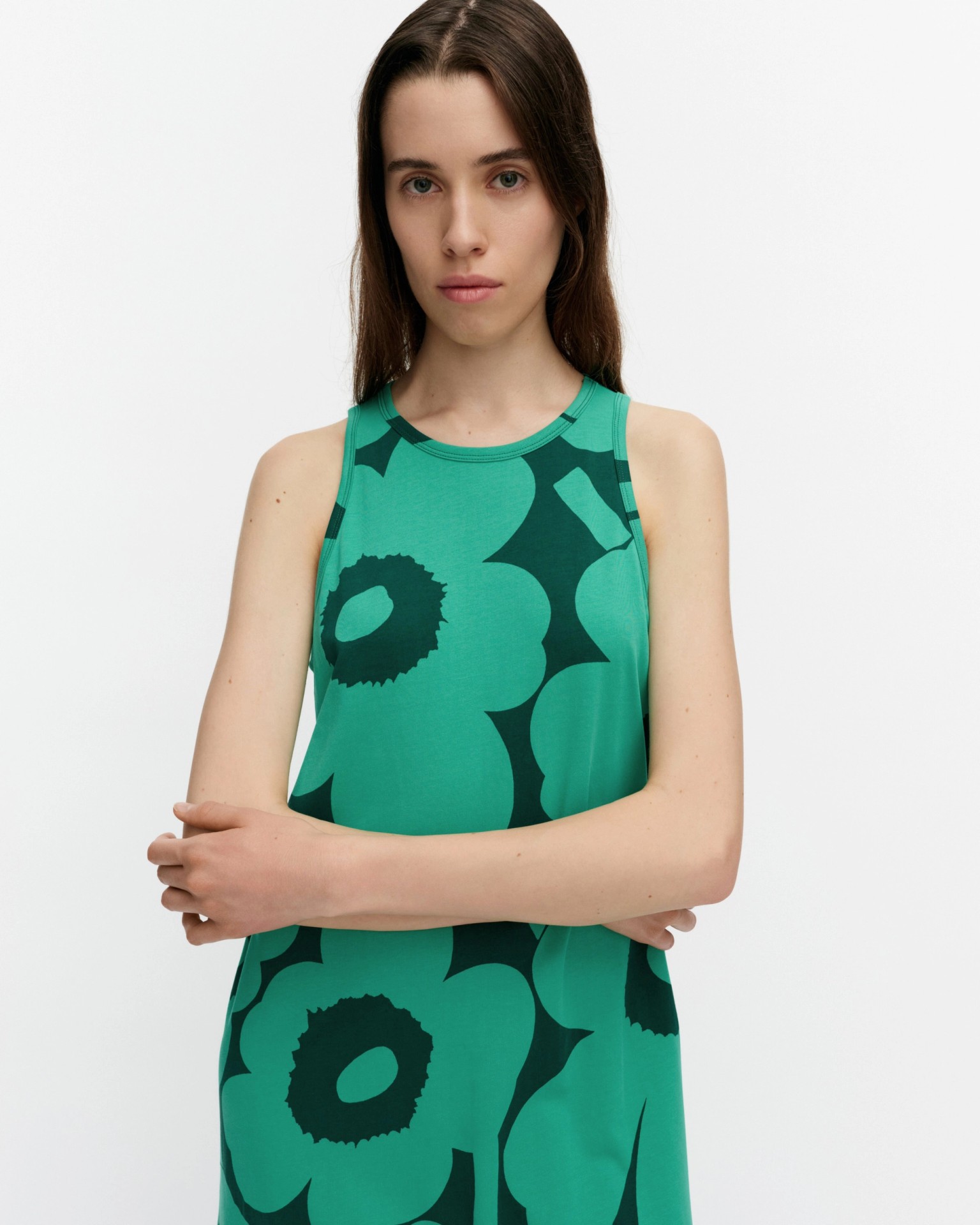Erilainen Unikko, Dress, green, dark green,