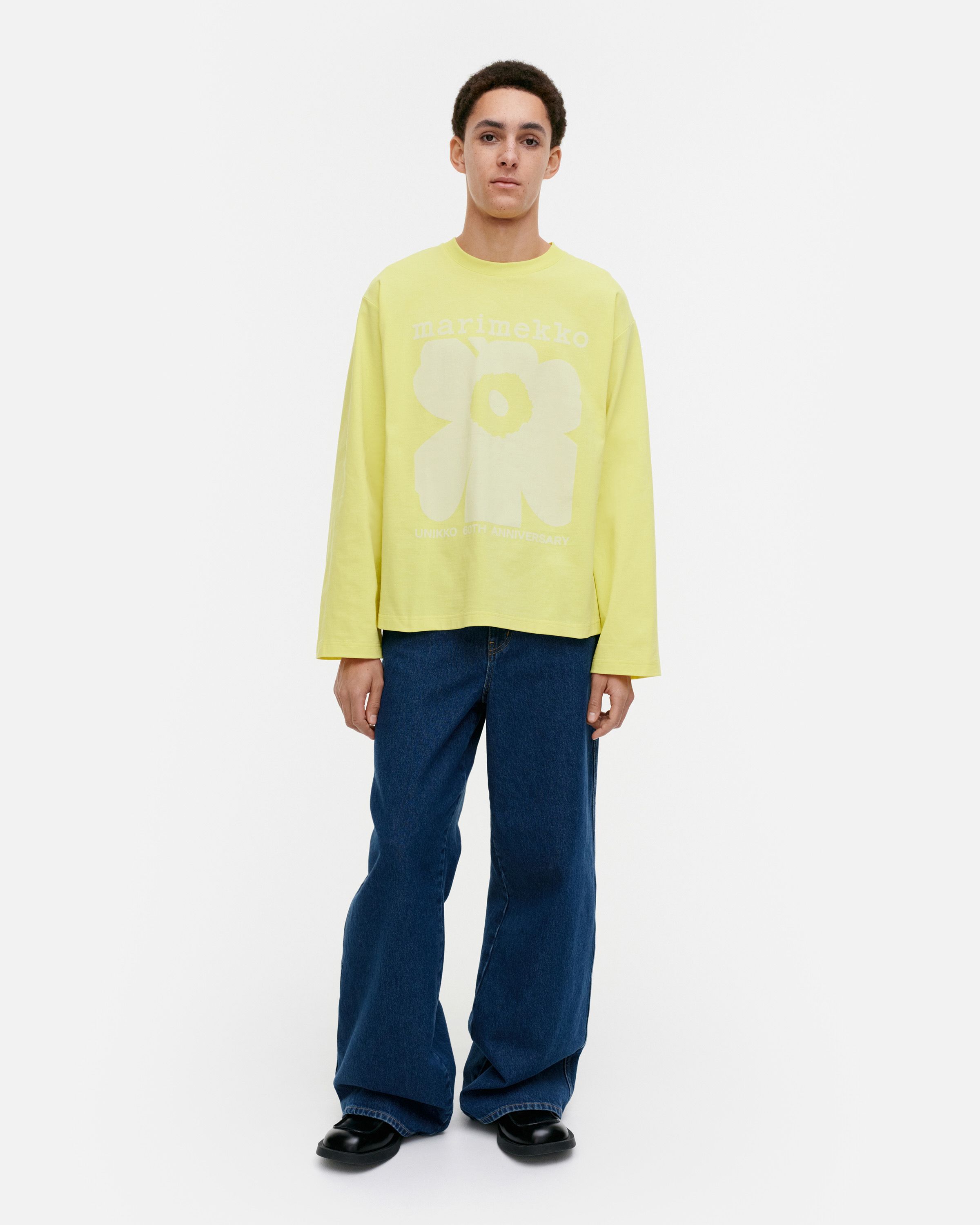 【marimekko】Luuppi Unikko Placement 60th Luuppi Unikko Placement Kioski hoodie | Marimekko