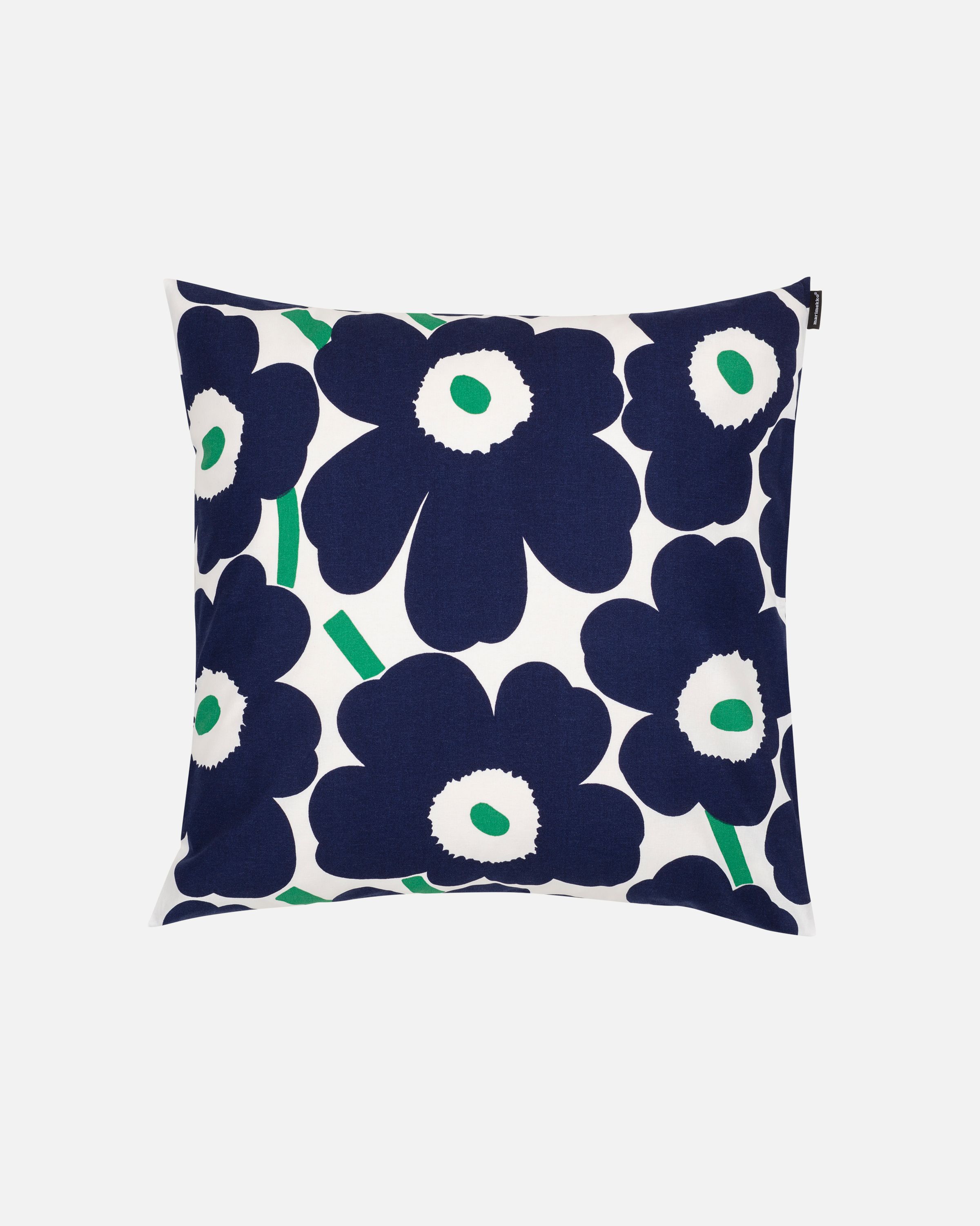 Cushion cover in Unikko-print.