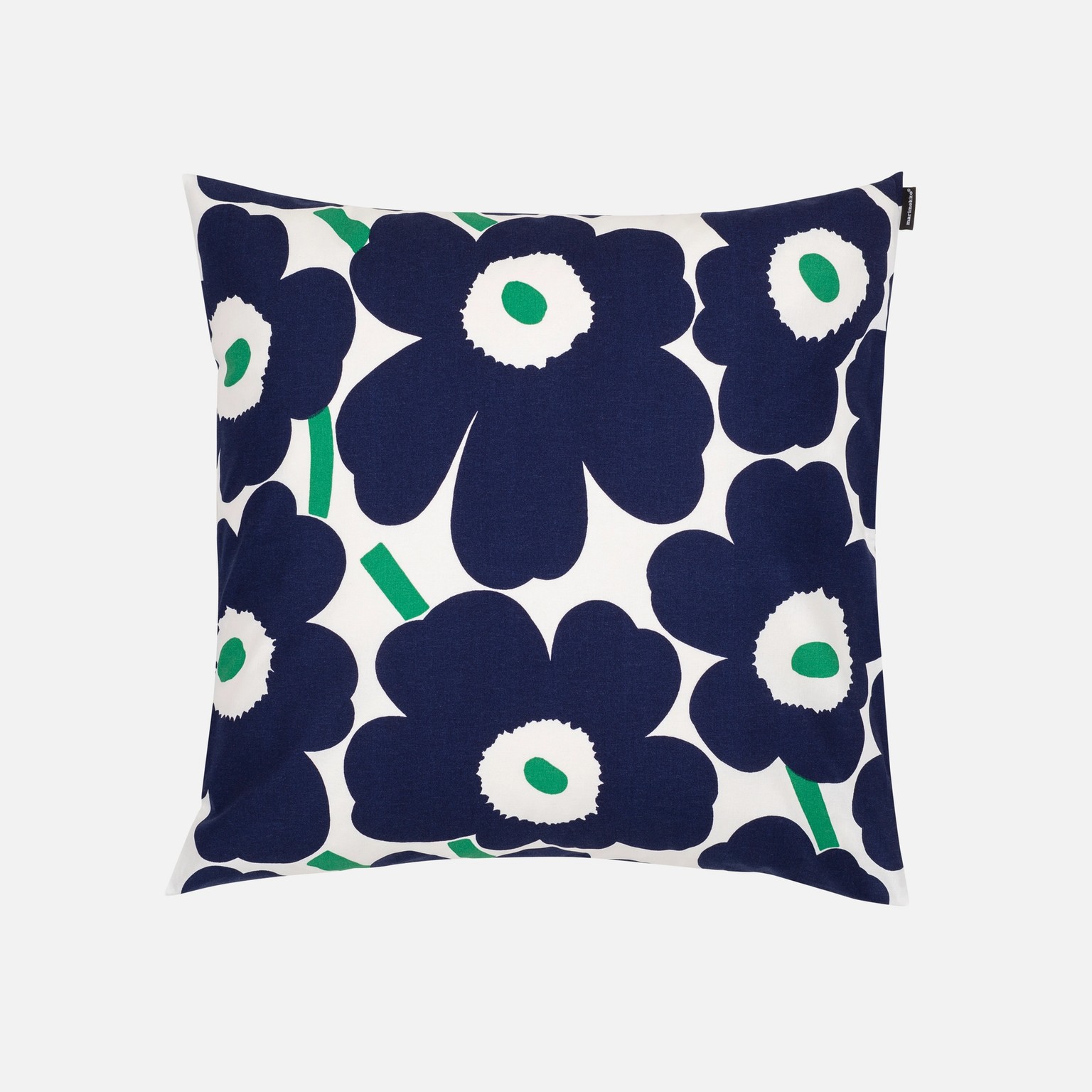 Cushion cover in Unikko-print.