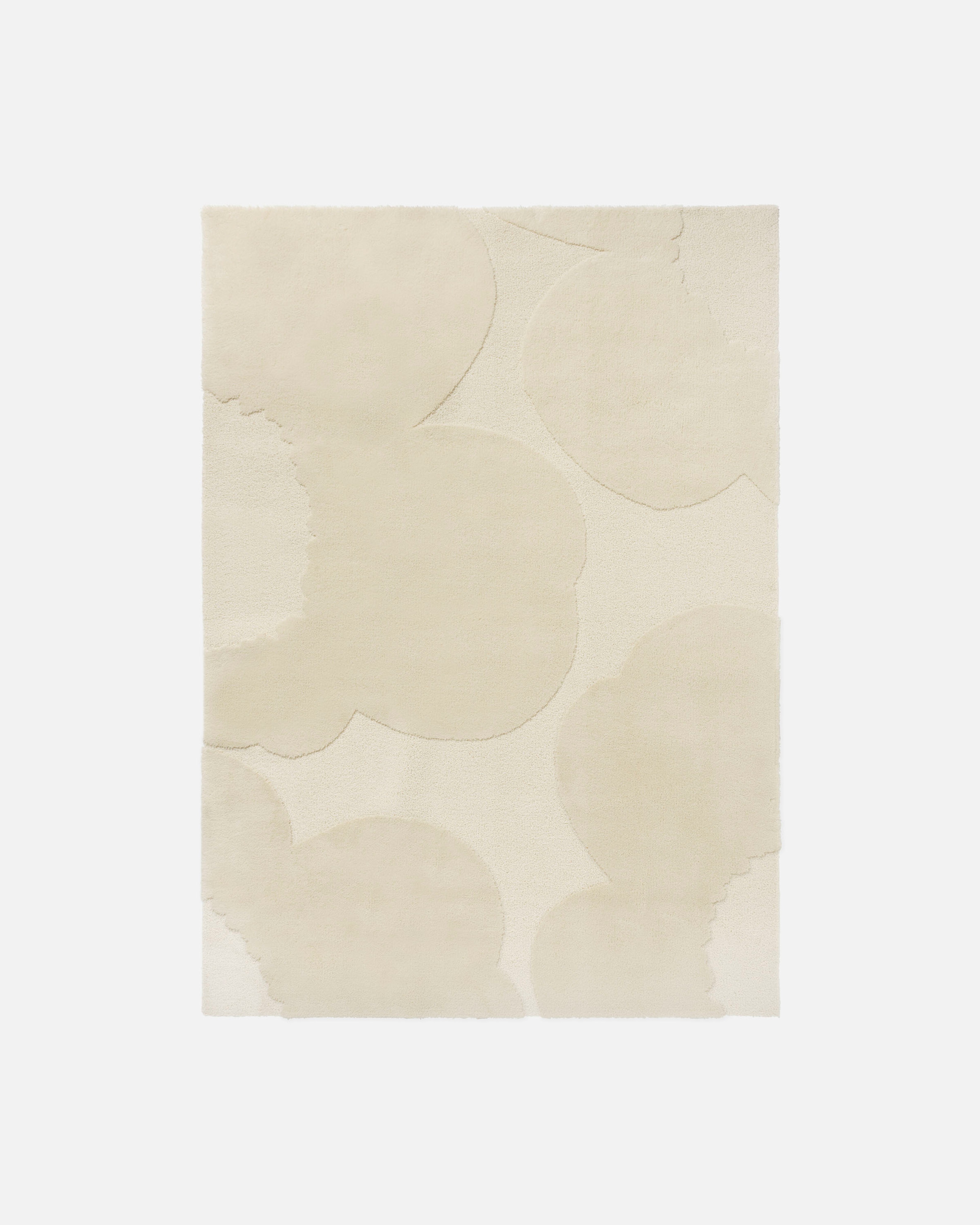 Iso Unikko, Rug 140x200 cm, natural white,