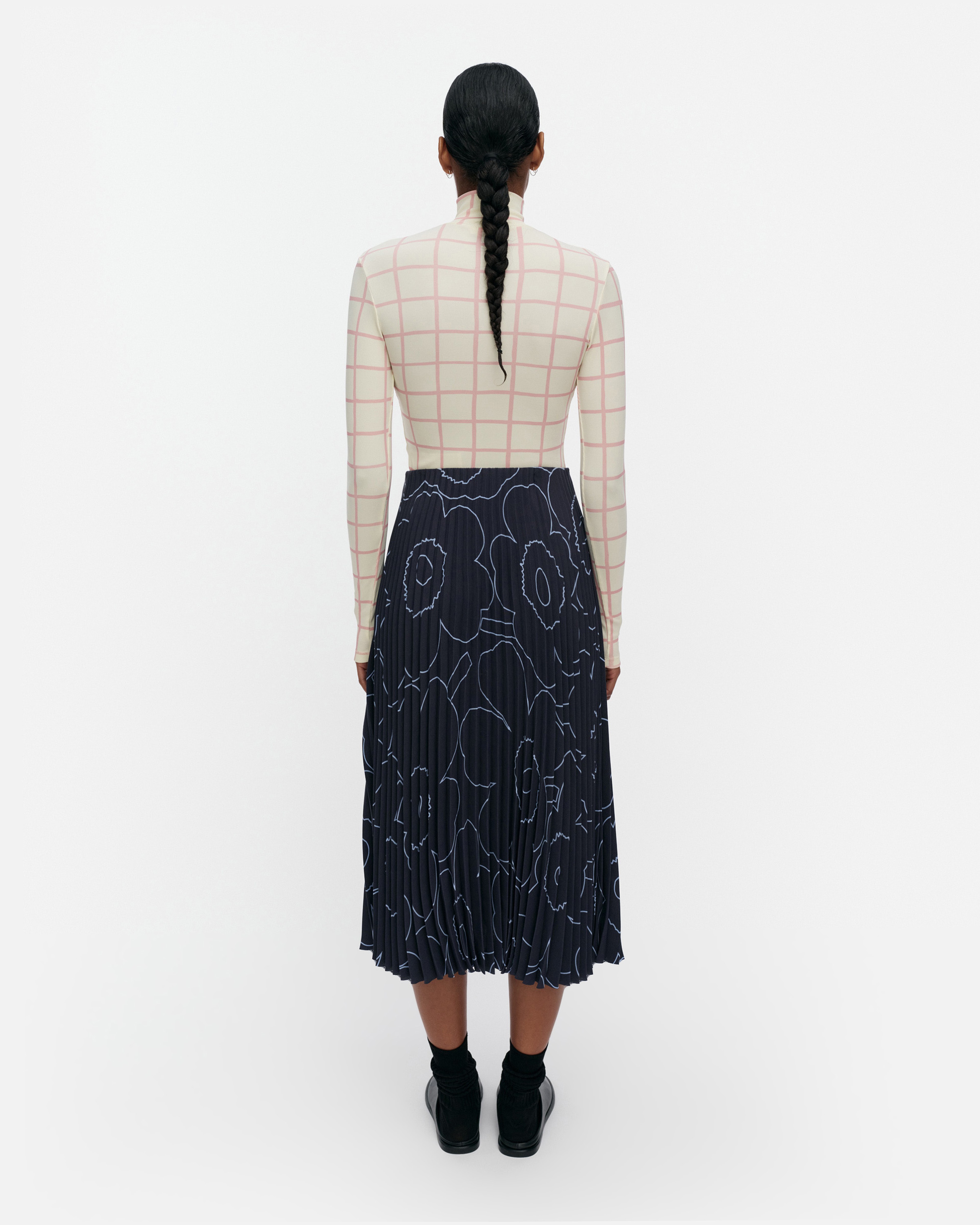 Pii Piirto Unikko, Skirt, dark blue, light blue,