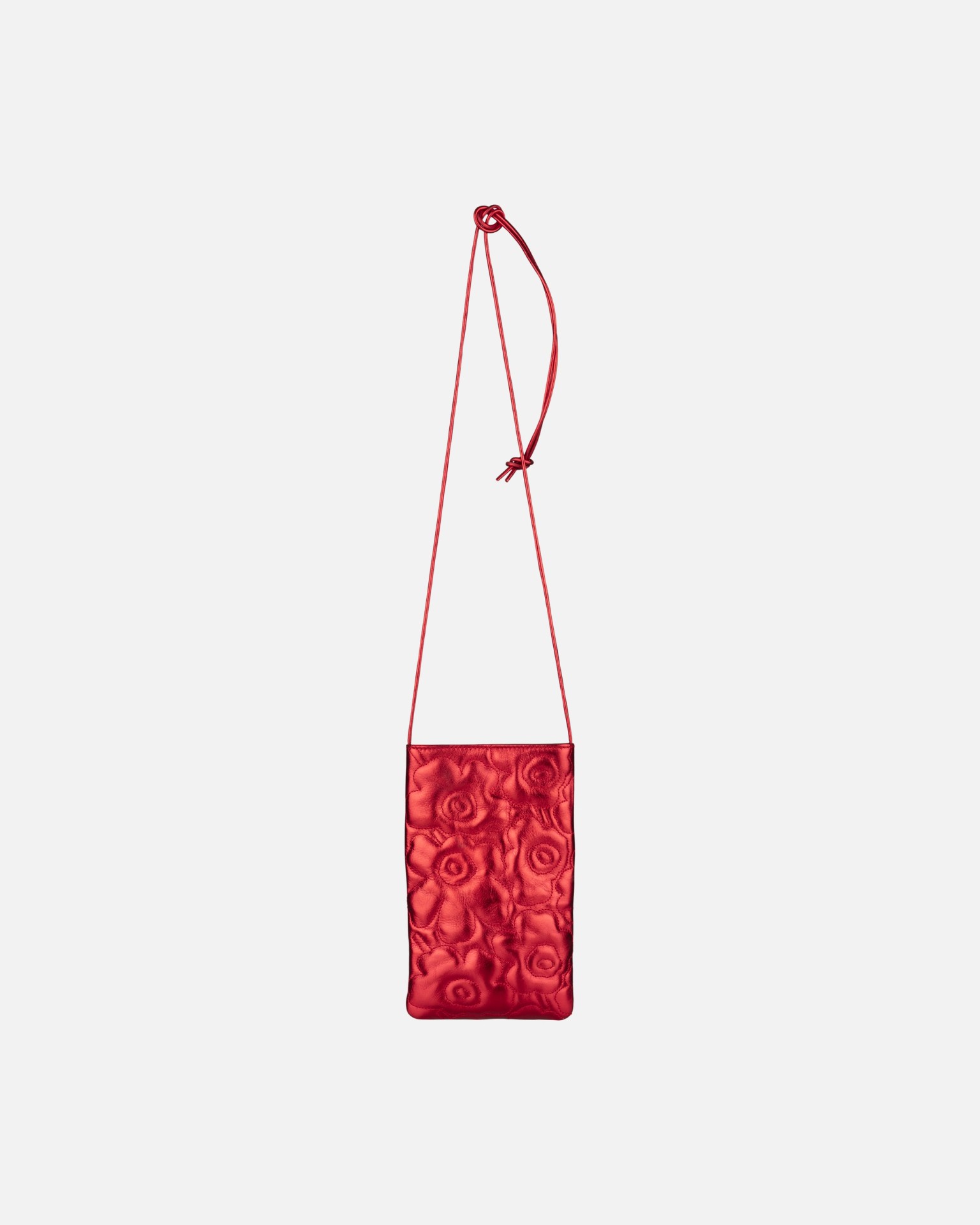 Phone Pocket Unikko, Shoulder bag, shiny red,