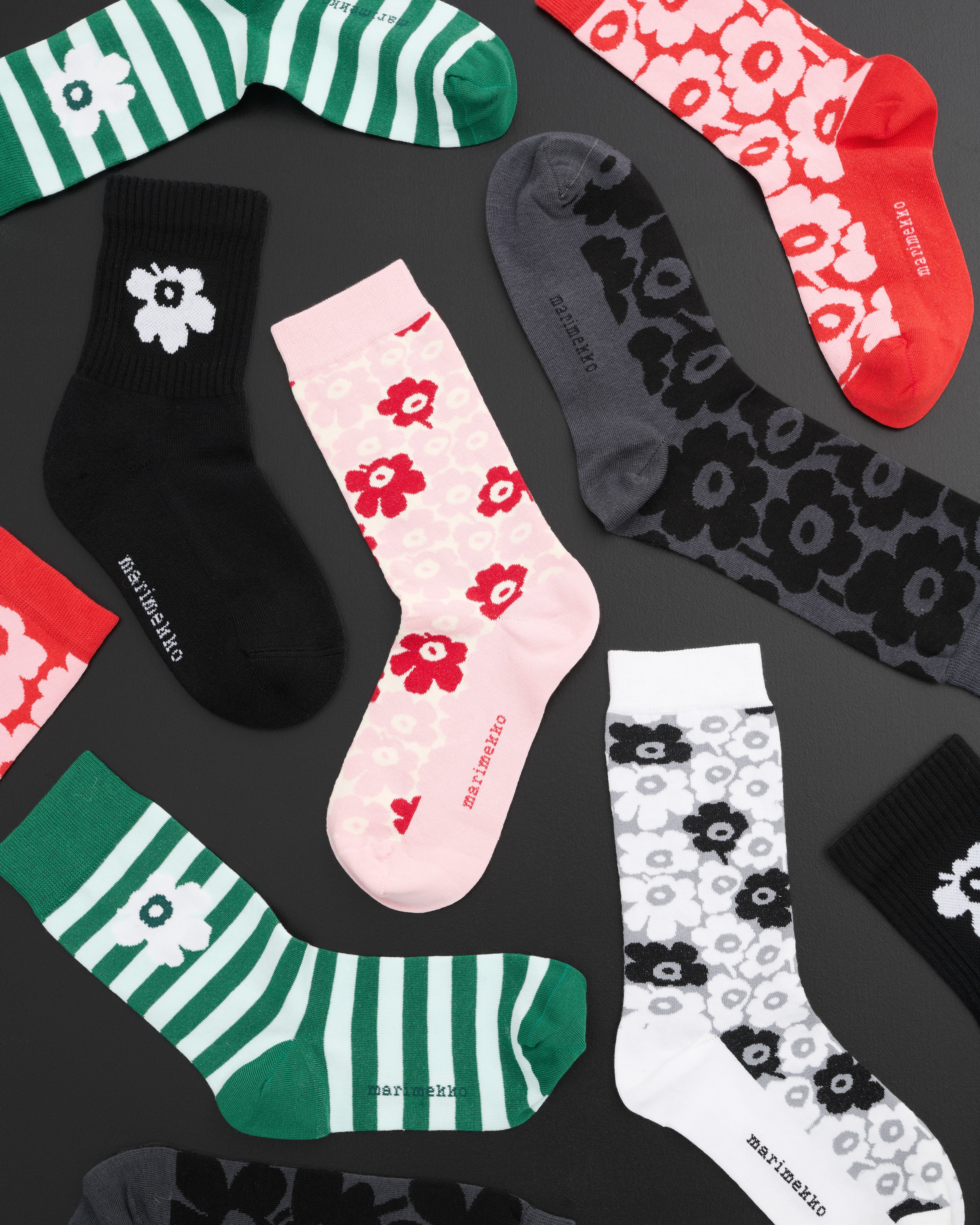 Linjaus Unikko Socks