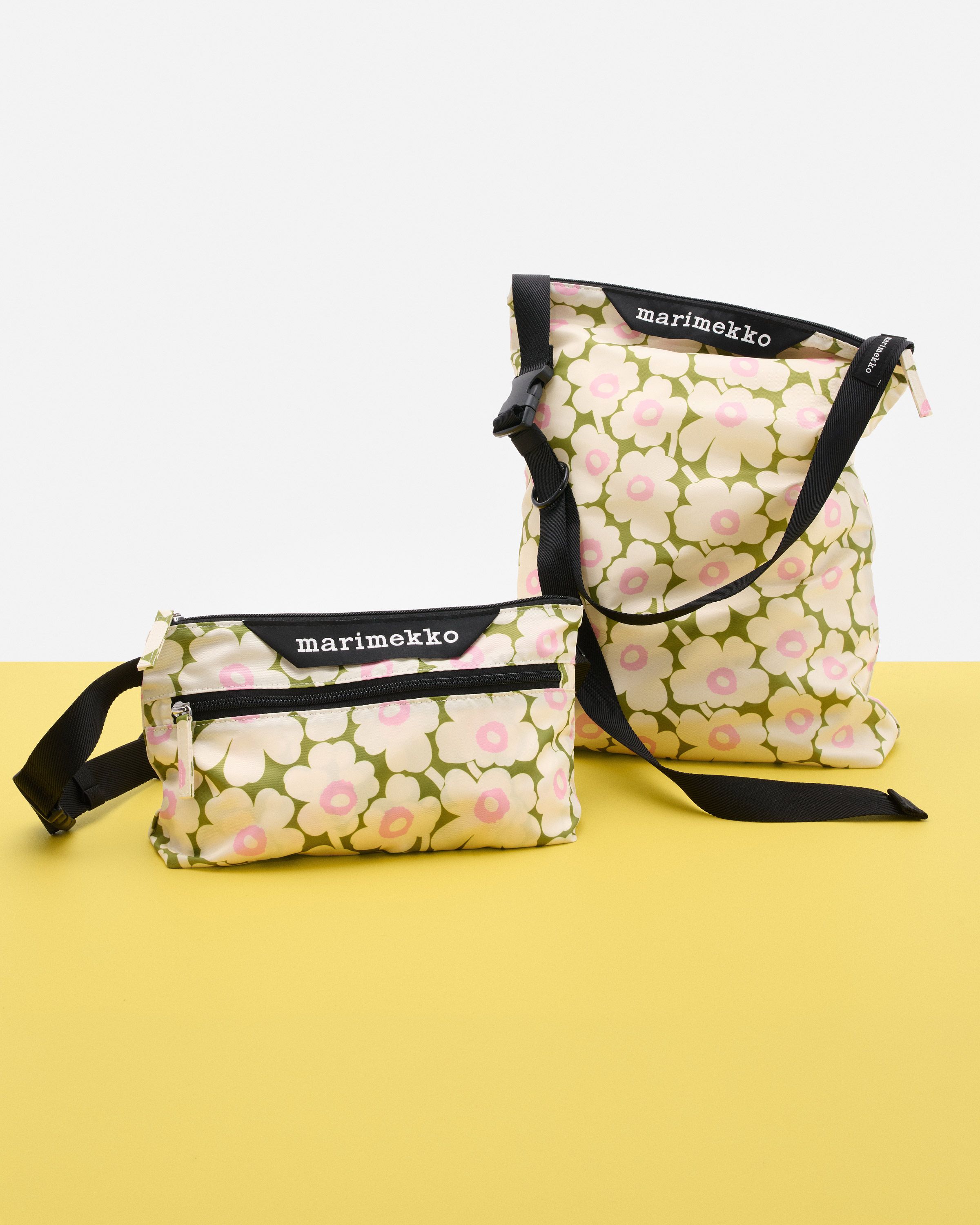 Two Neat bags in Unikko print. 