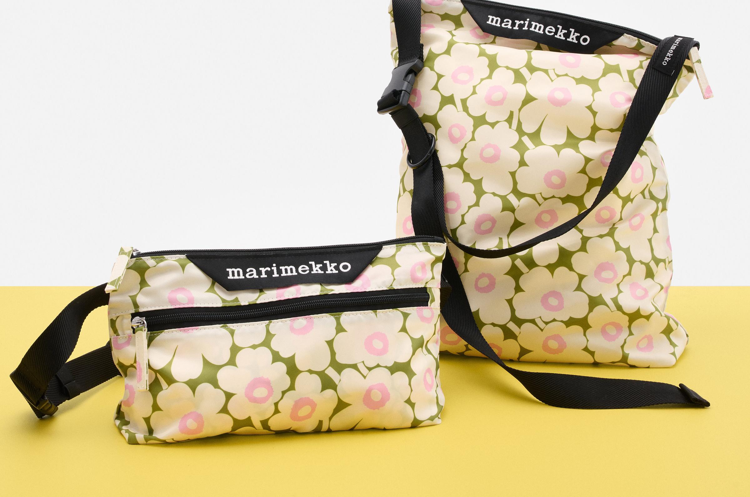 Two Neat bags in Unikko print.