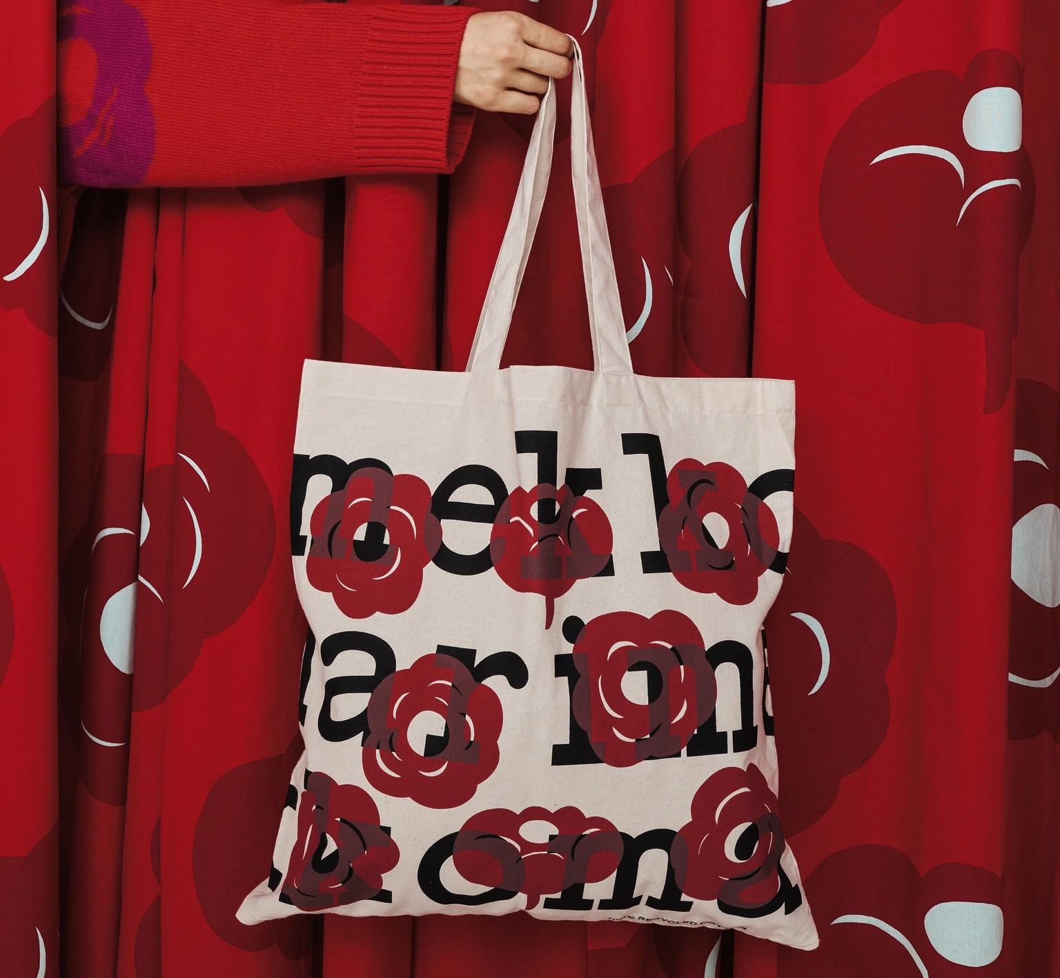 Marimekko logo tote.