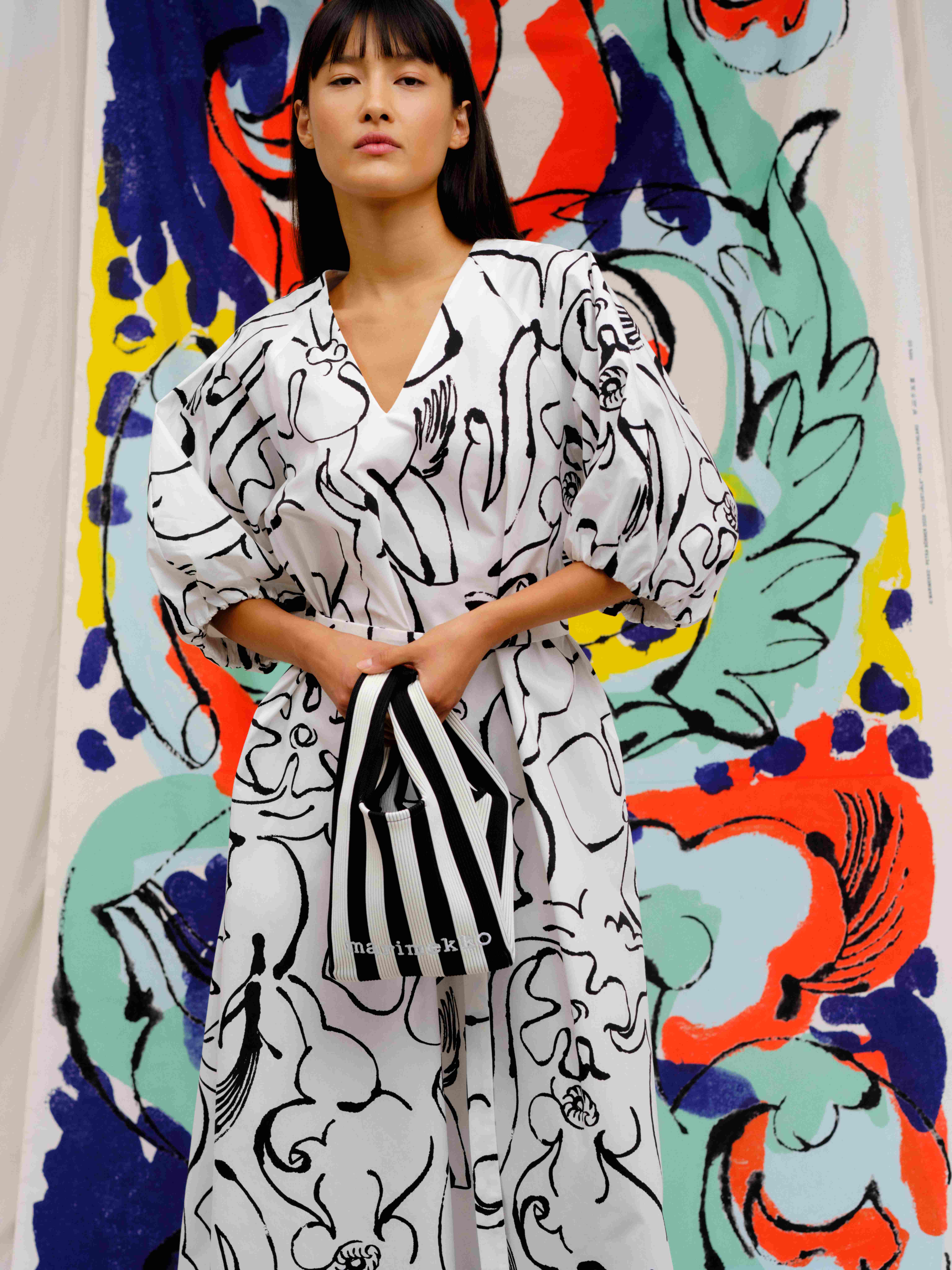 marimekko シャツ Petra Borner Marimekko