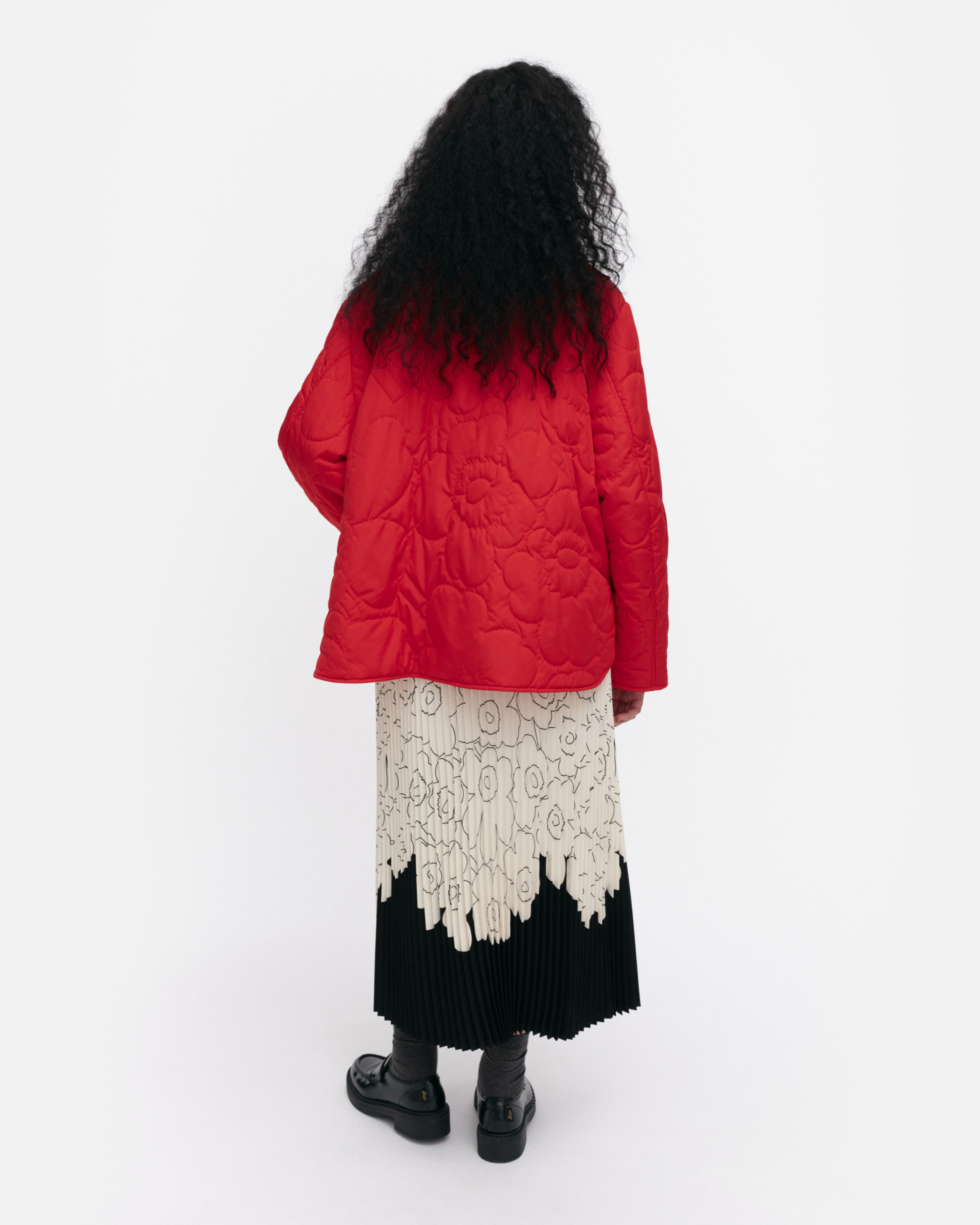 Kapseli Piirto Unikko Lightweight padded coat