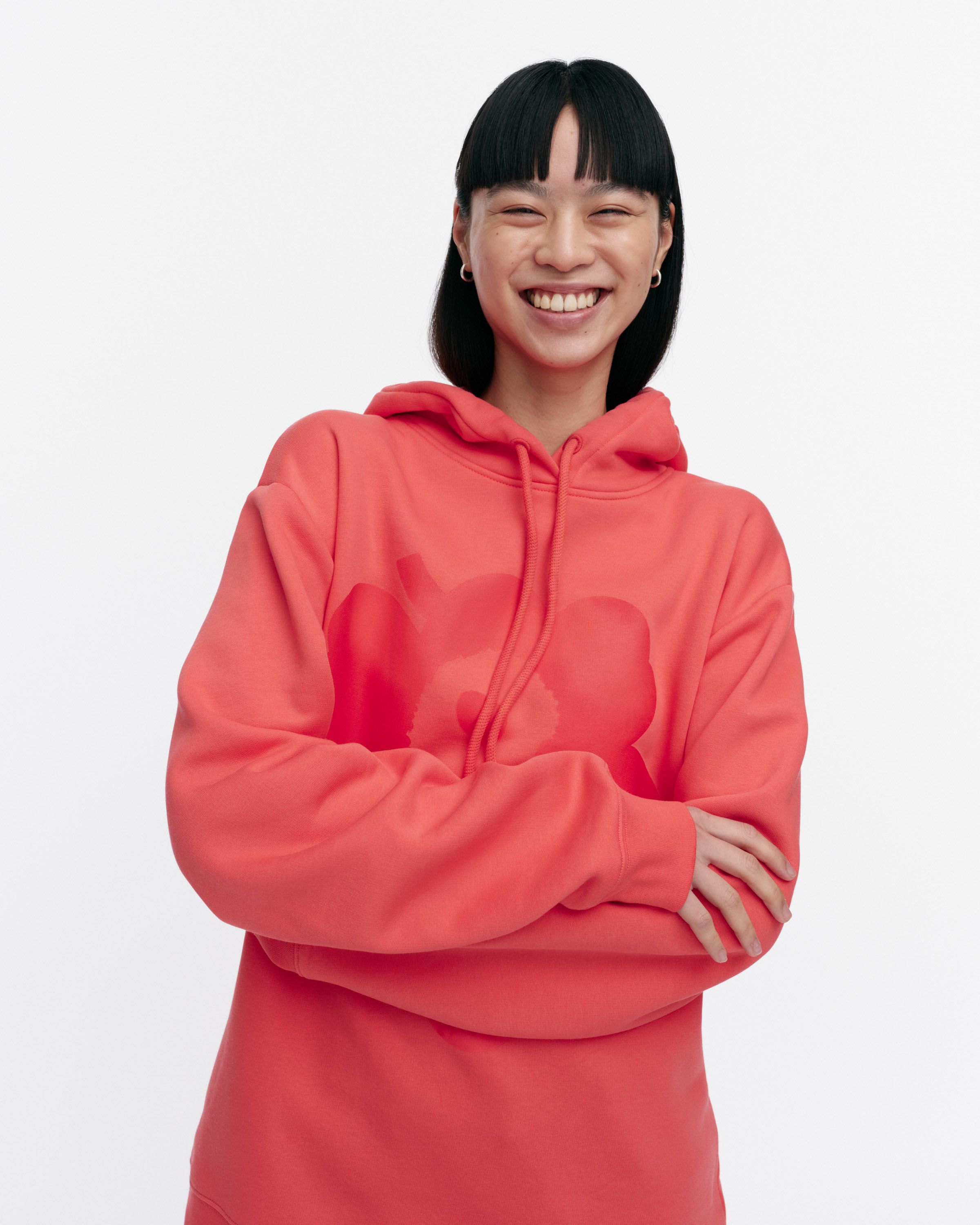 Runoja Unikko Placement Kioski hoodie | Marimekko