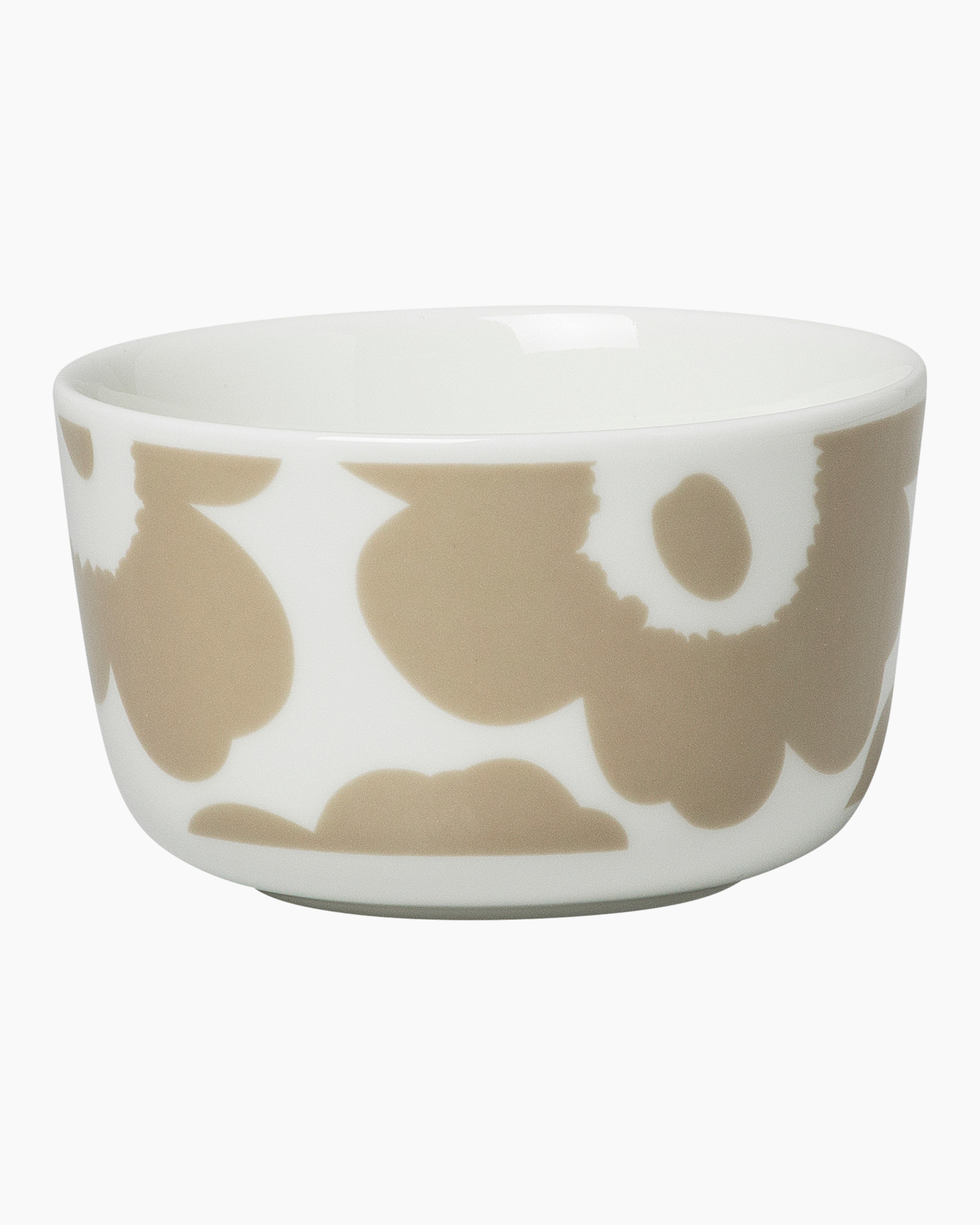 Oiva / Unikko, Bowl 2,5dl, white,beige,