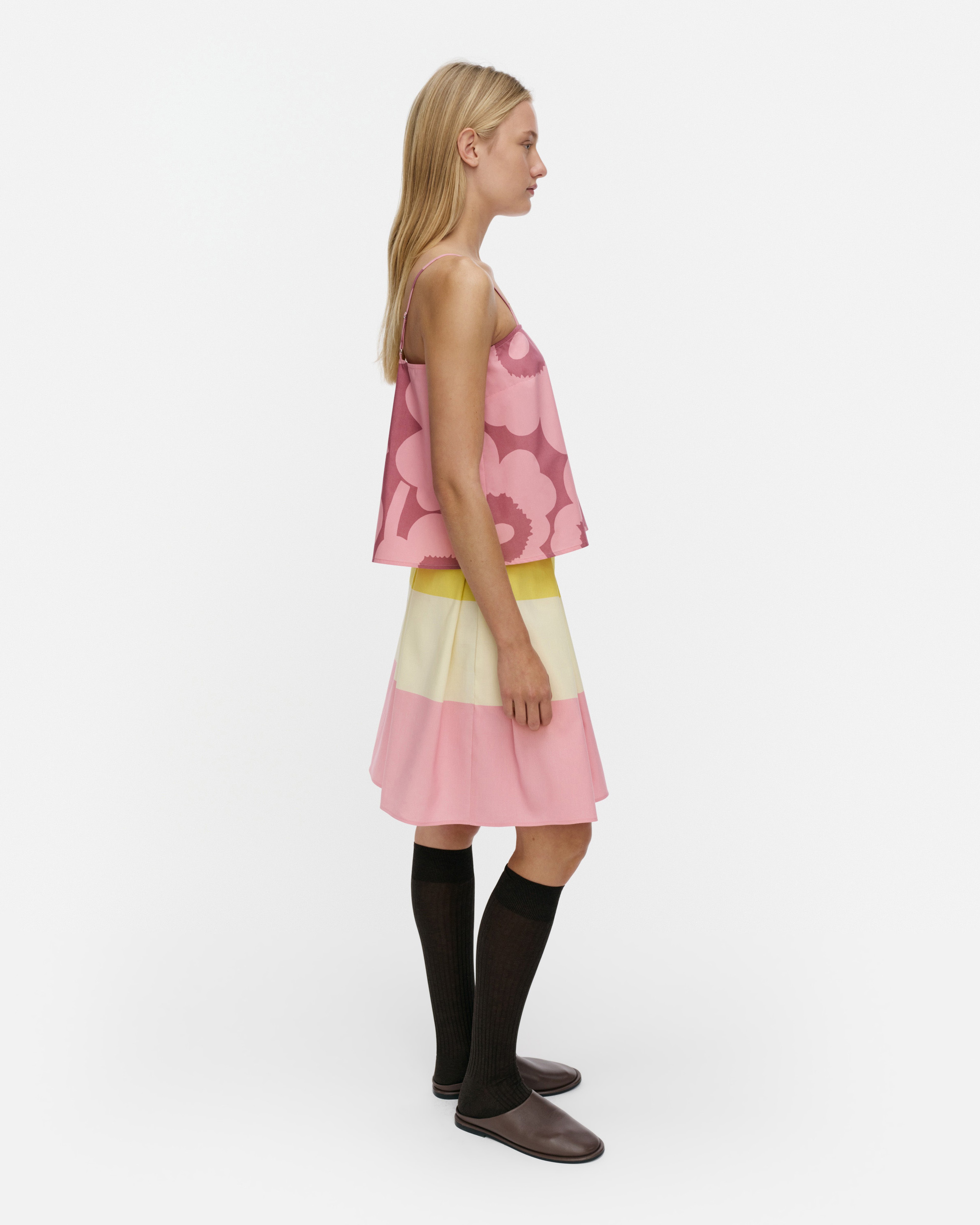 Puisto Unikko, Top, rose, dark rose,