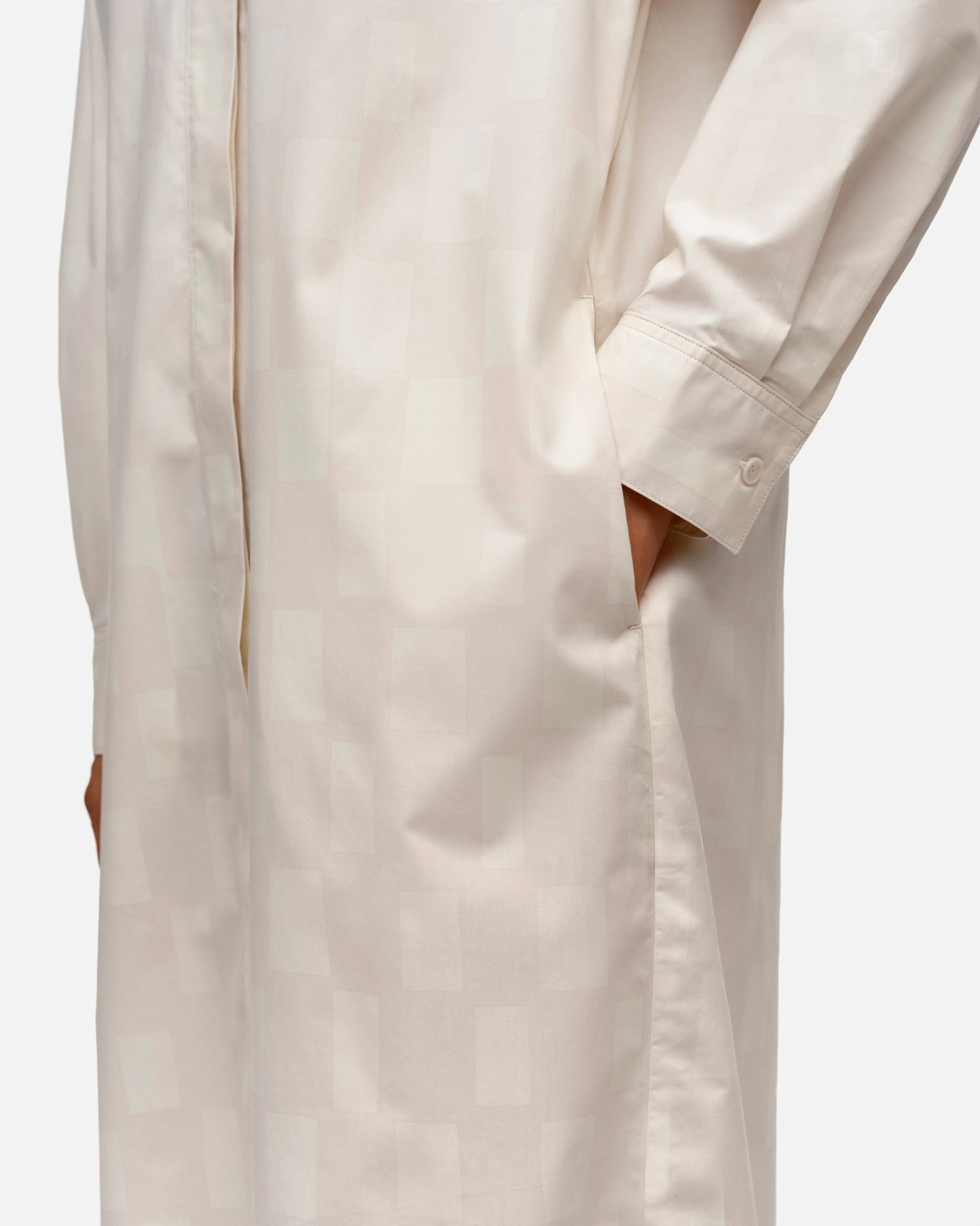 Olafia Iso Noppa Puuvillapaitamekko