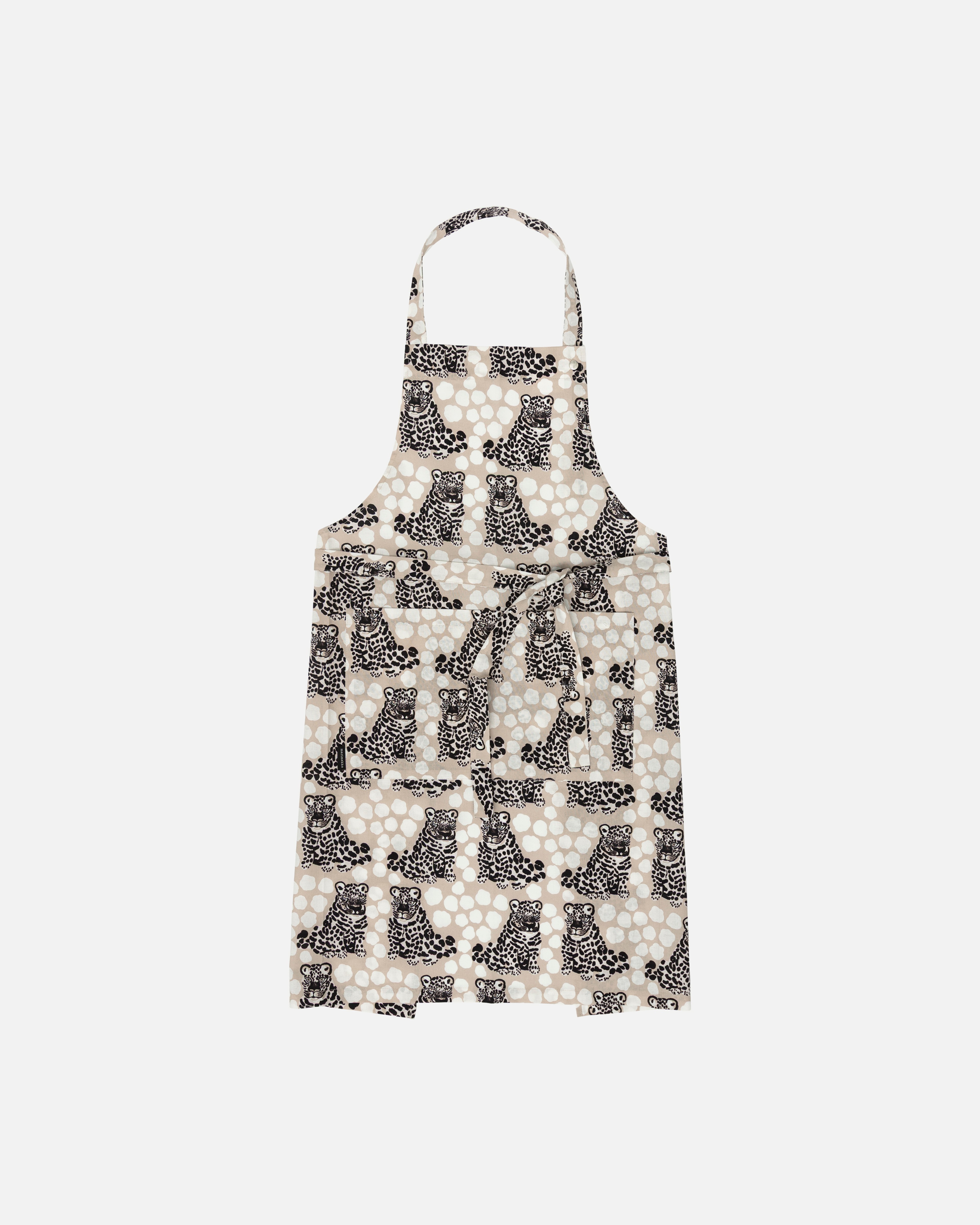 Kaksoset, Esiliina, greige, musta, valkoinen,