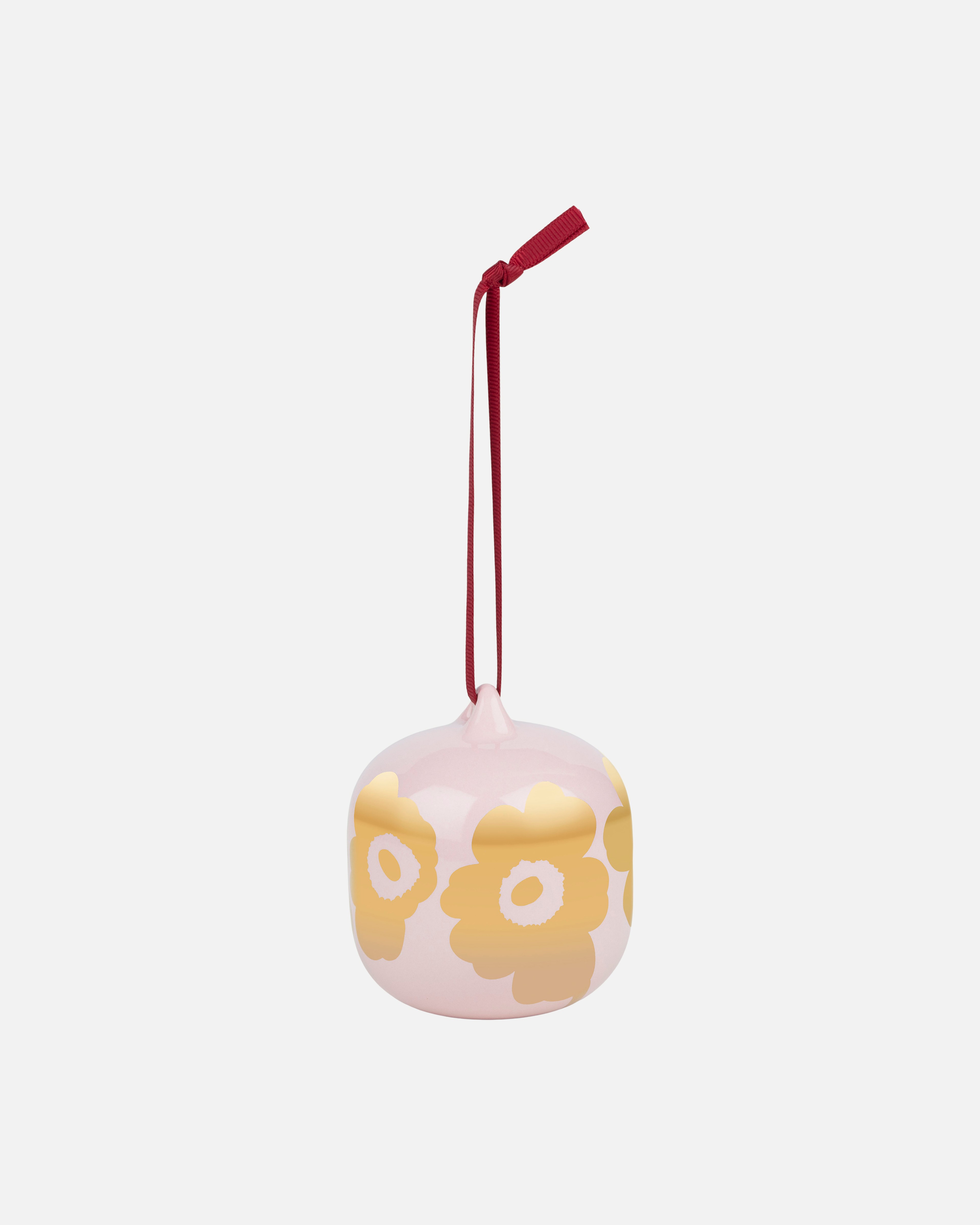 Unikko, Collectible ornament, pink, gold,