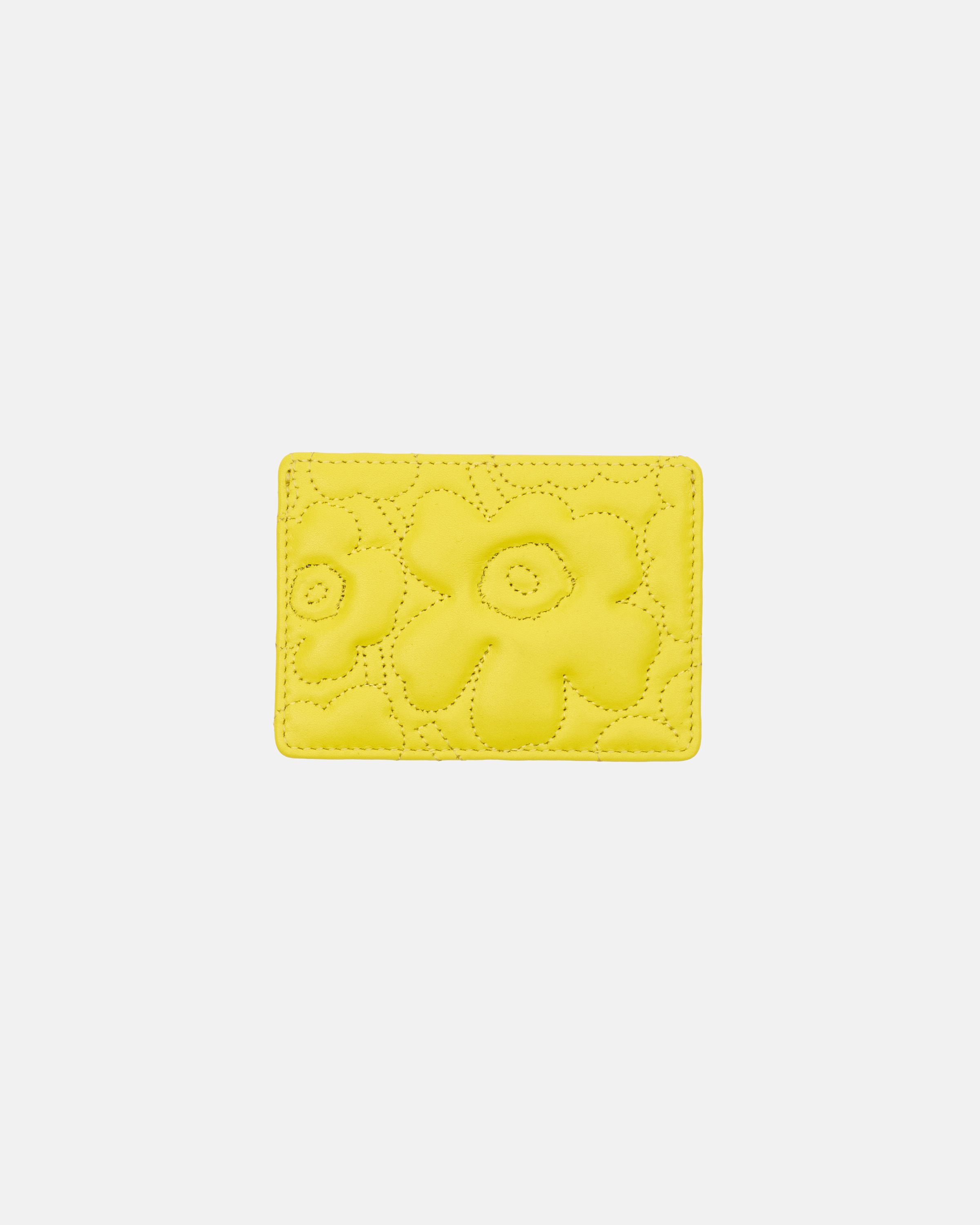 Card Holder Unikko Wallet yellow | Marimekko