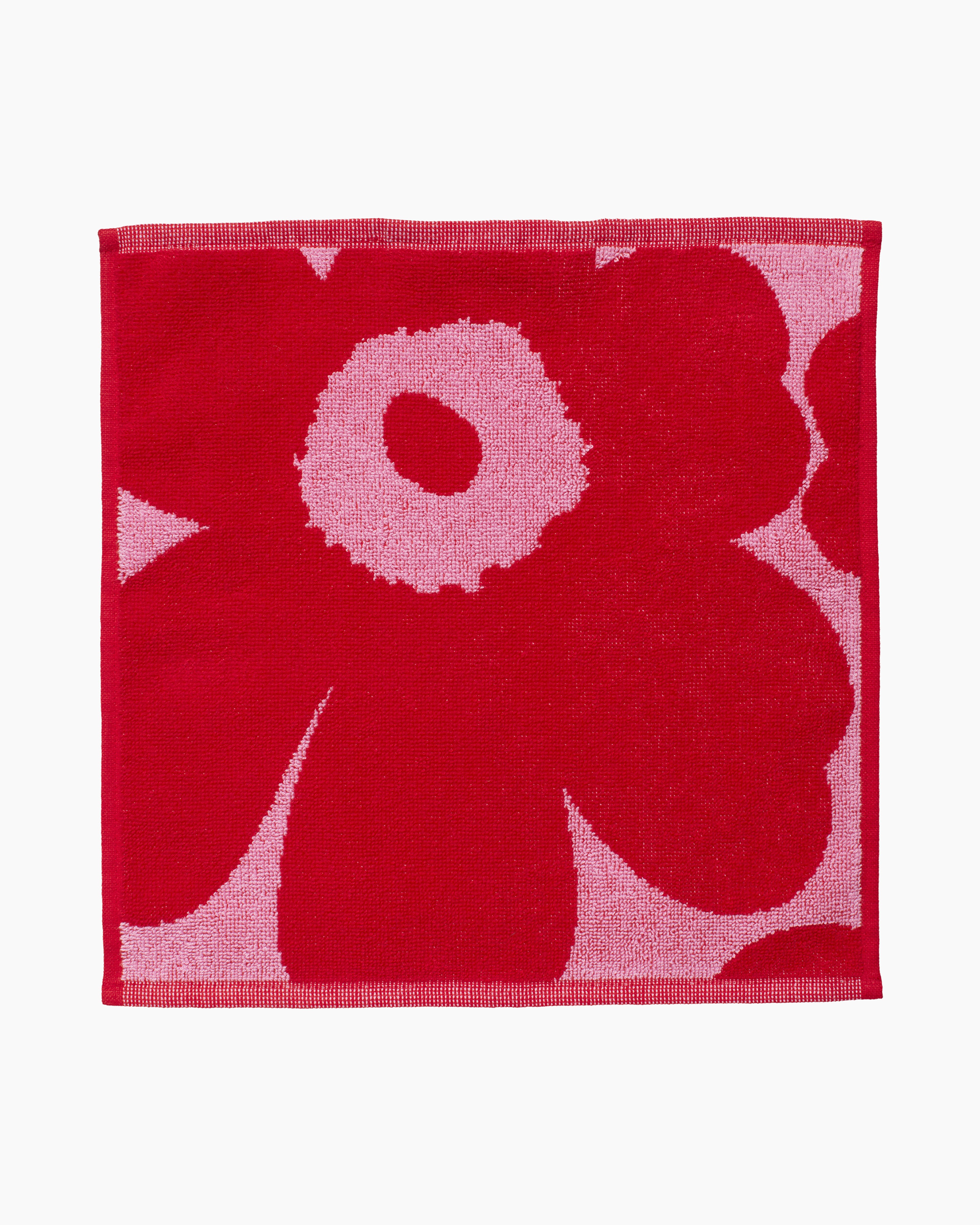 Unikko, Mini towel 30x30 cm, pink,red,