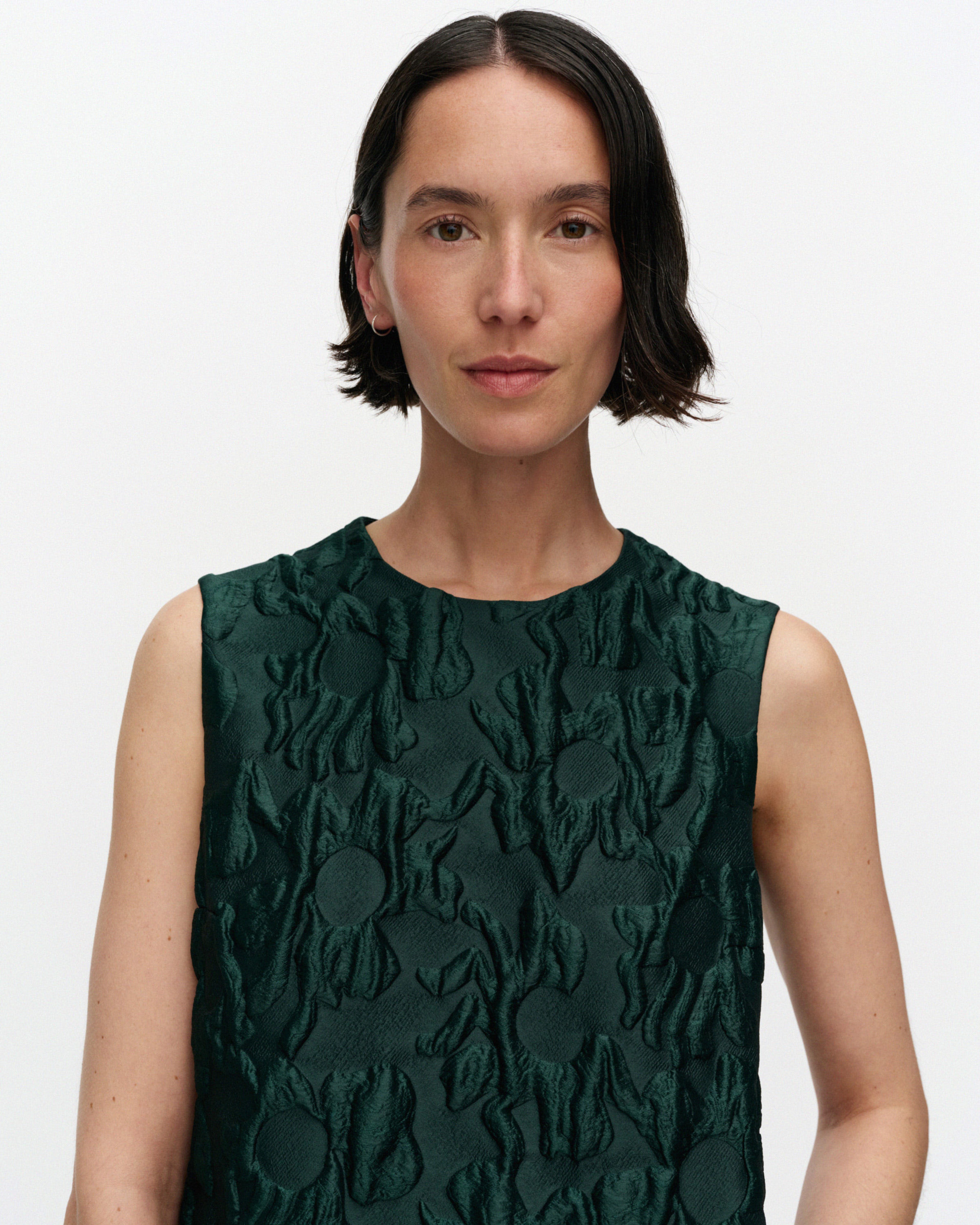 Harha Lossi, Dress, dark green,