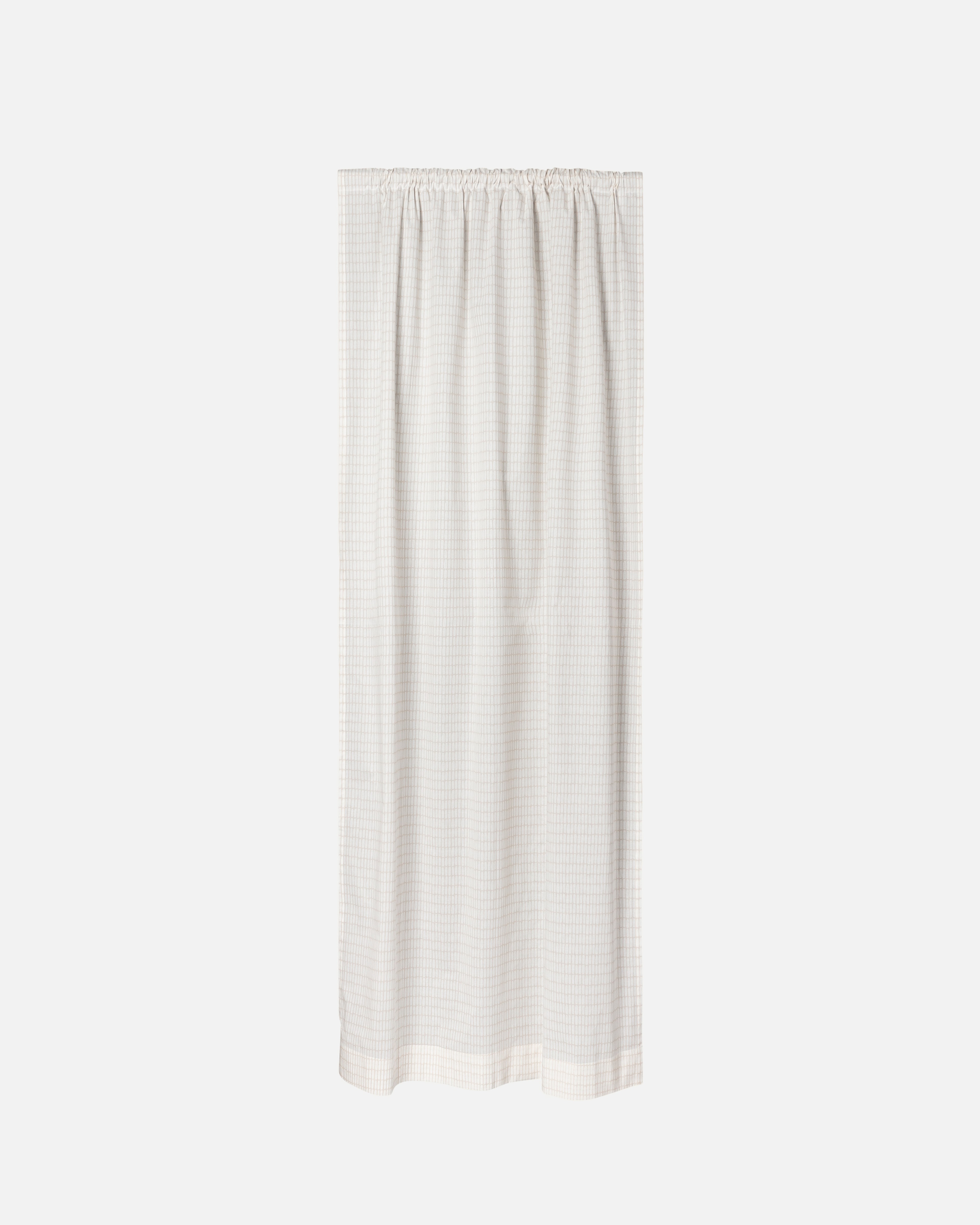 Alku, Vorhang 135 x 250 cm, beige, weiß,