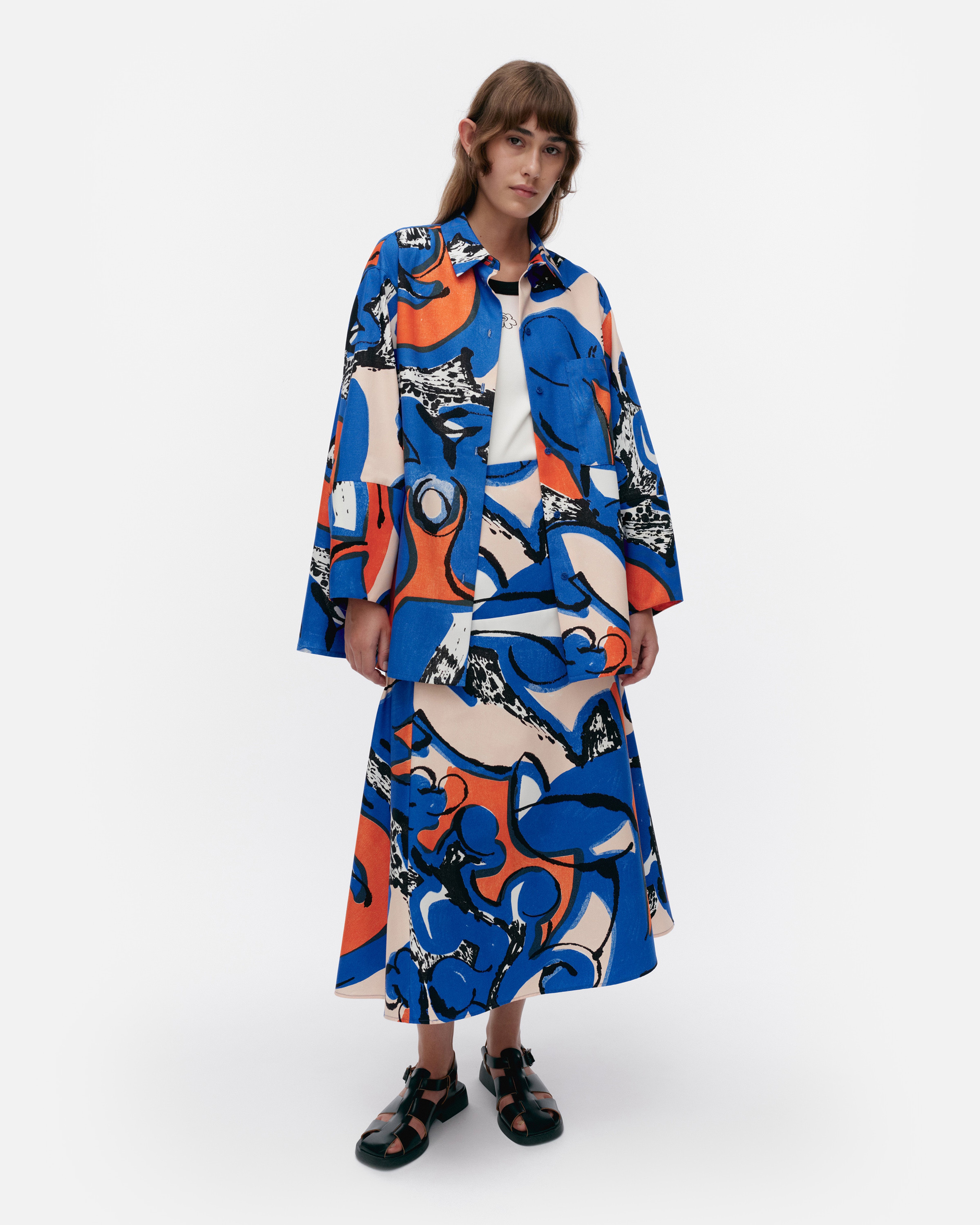 Kukkavera Eldfamn Cotton shirt