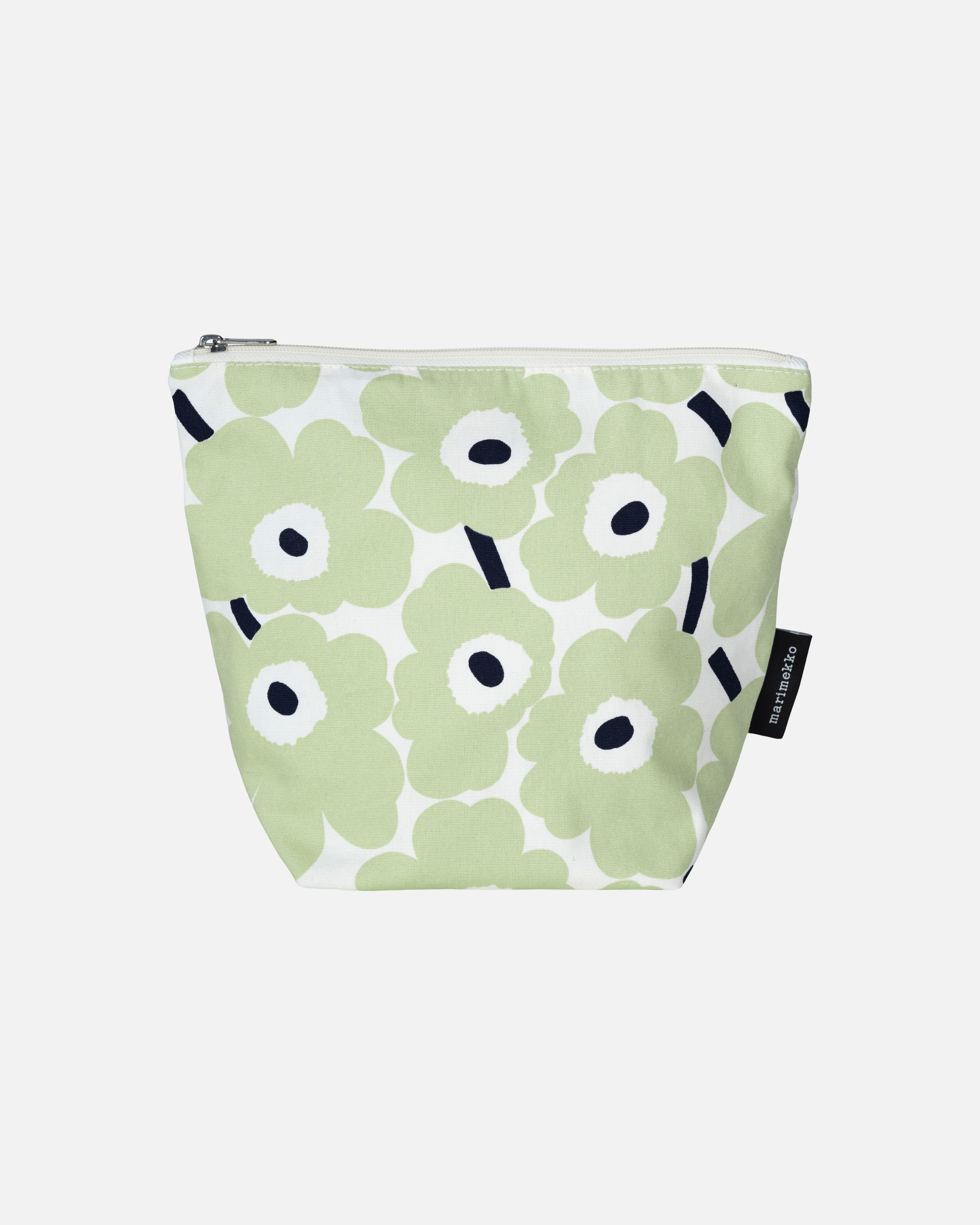 Kaje Mini Unikko, Cosmetic bag, off white,sage,dark blue,