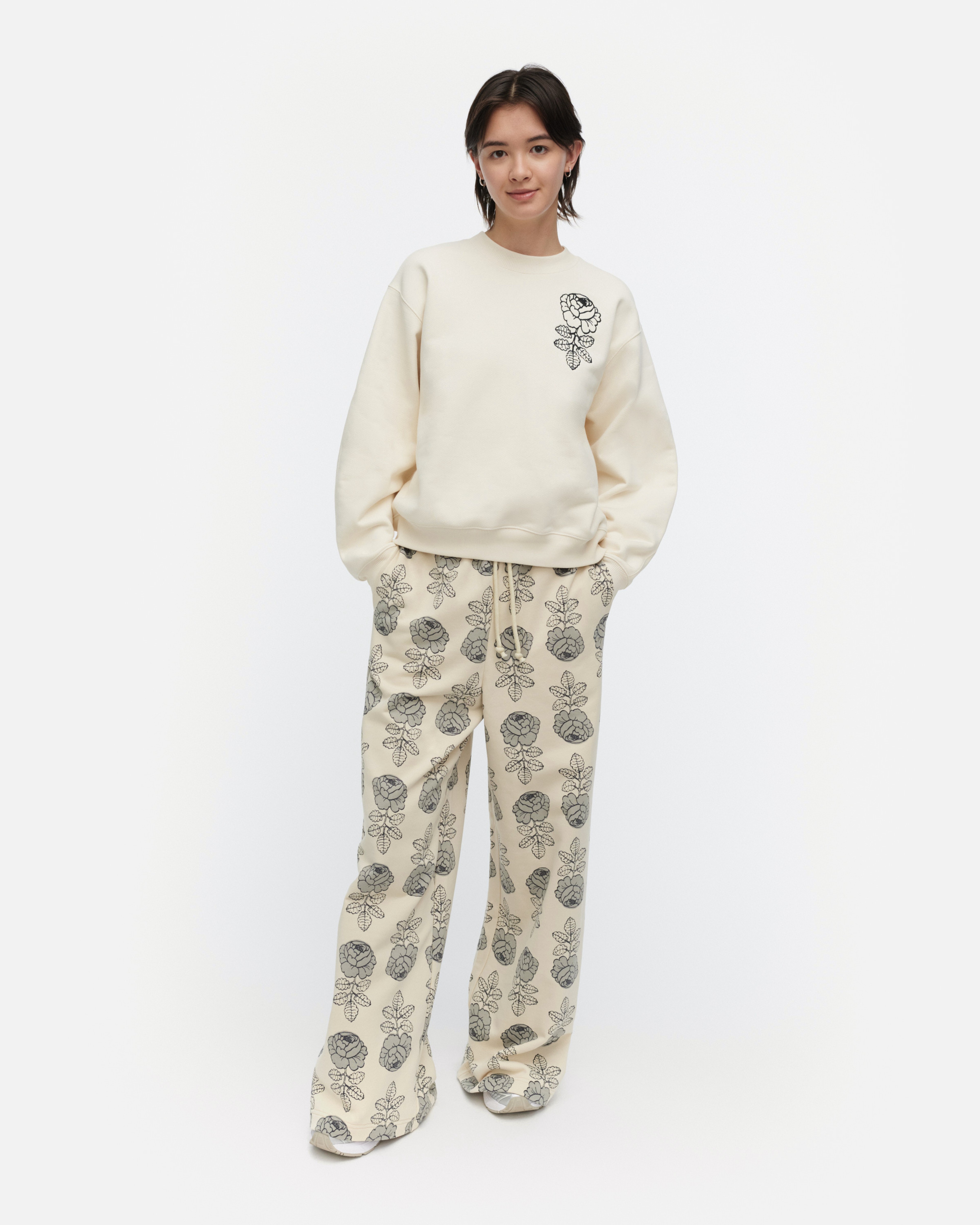 Puuska Vihkiruusu, Kioski sweatpants, beige, grey,