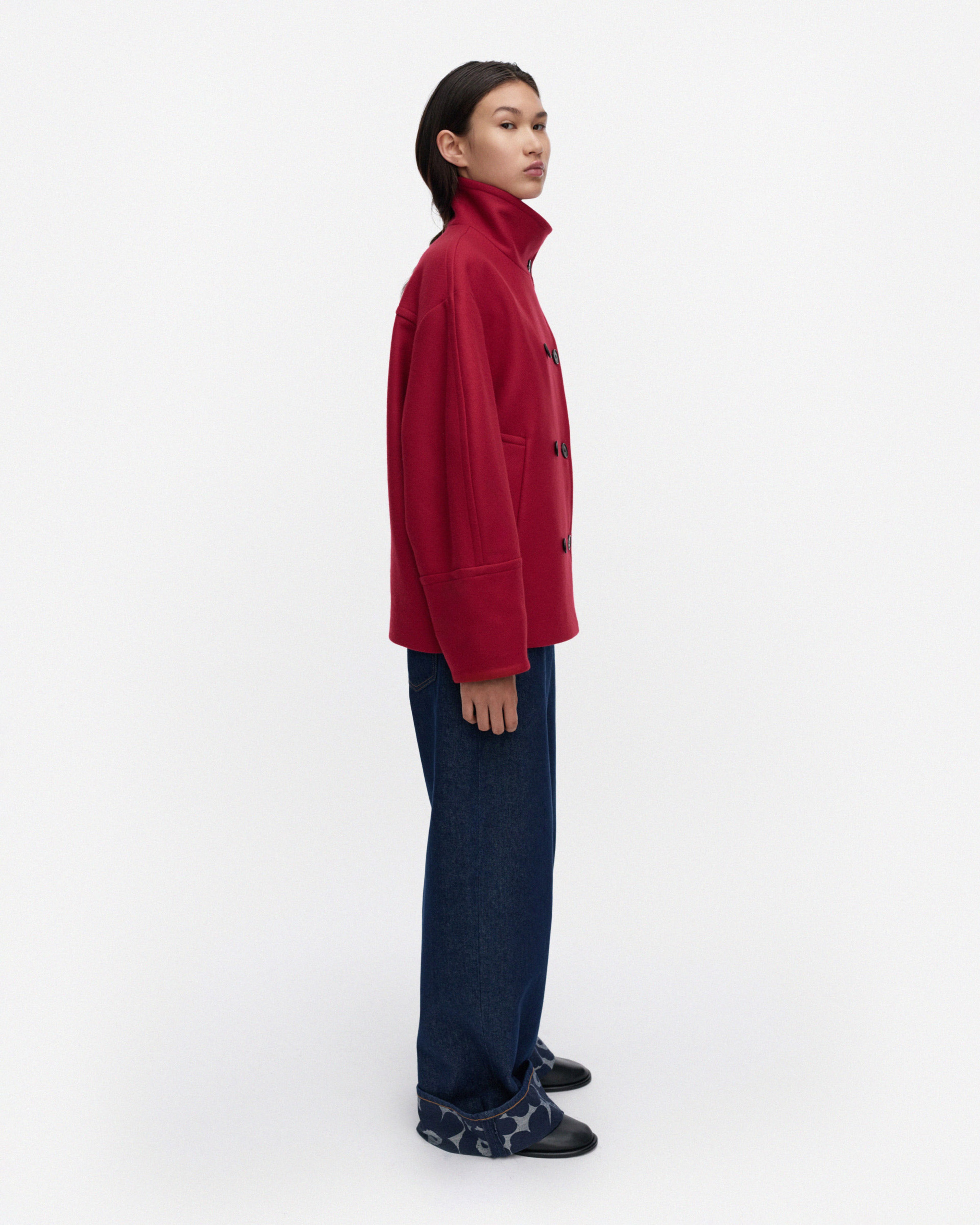 Tyyski, Coat, red,