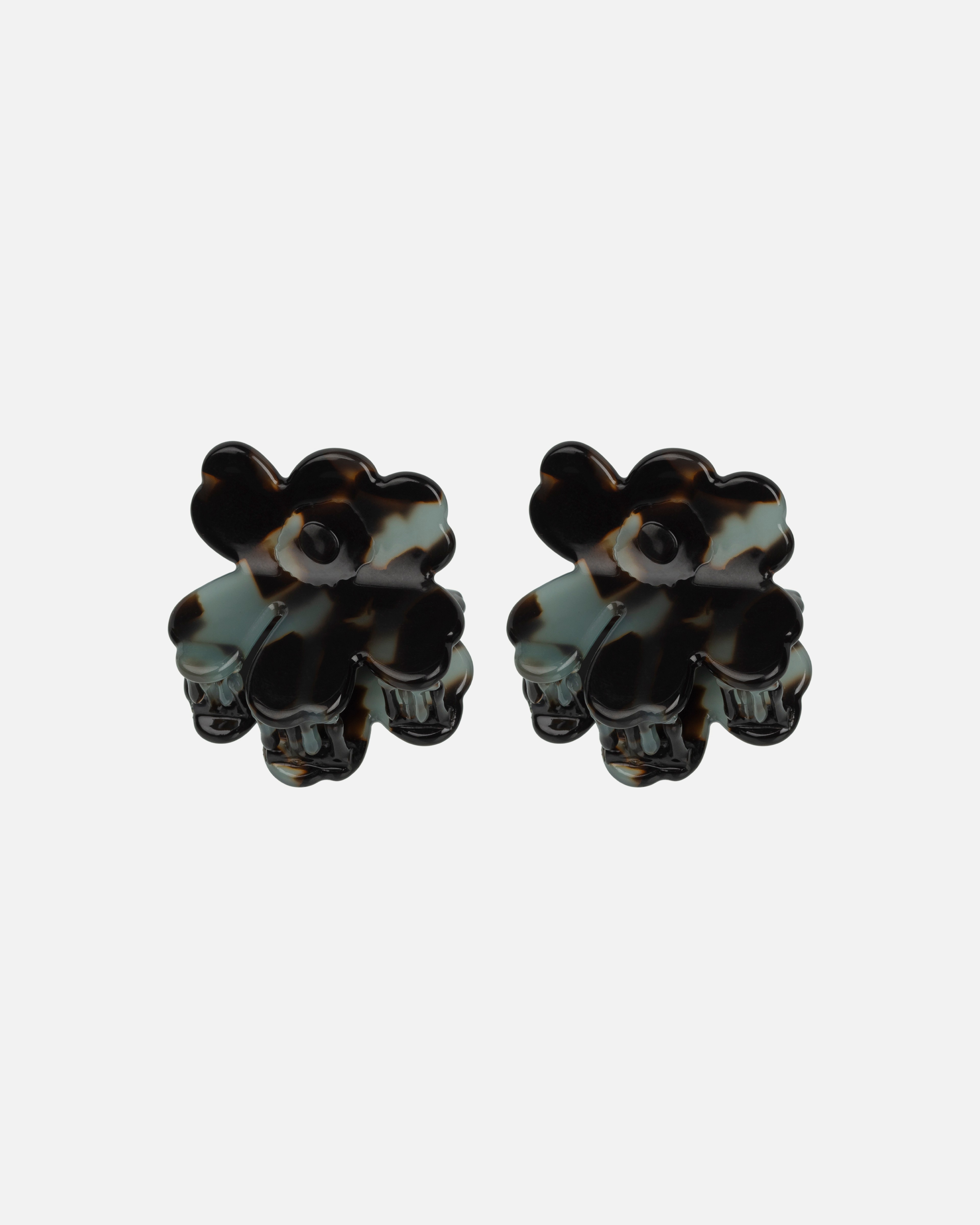 Nano Unikko Hair Clip Set, Set of 2 pcs, black, grey,