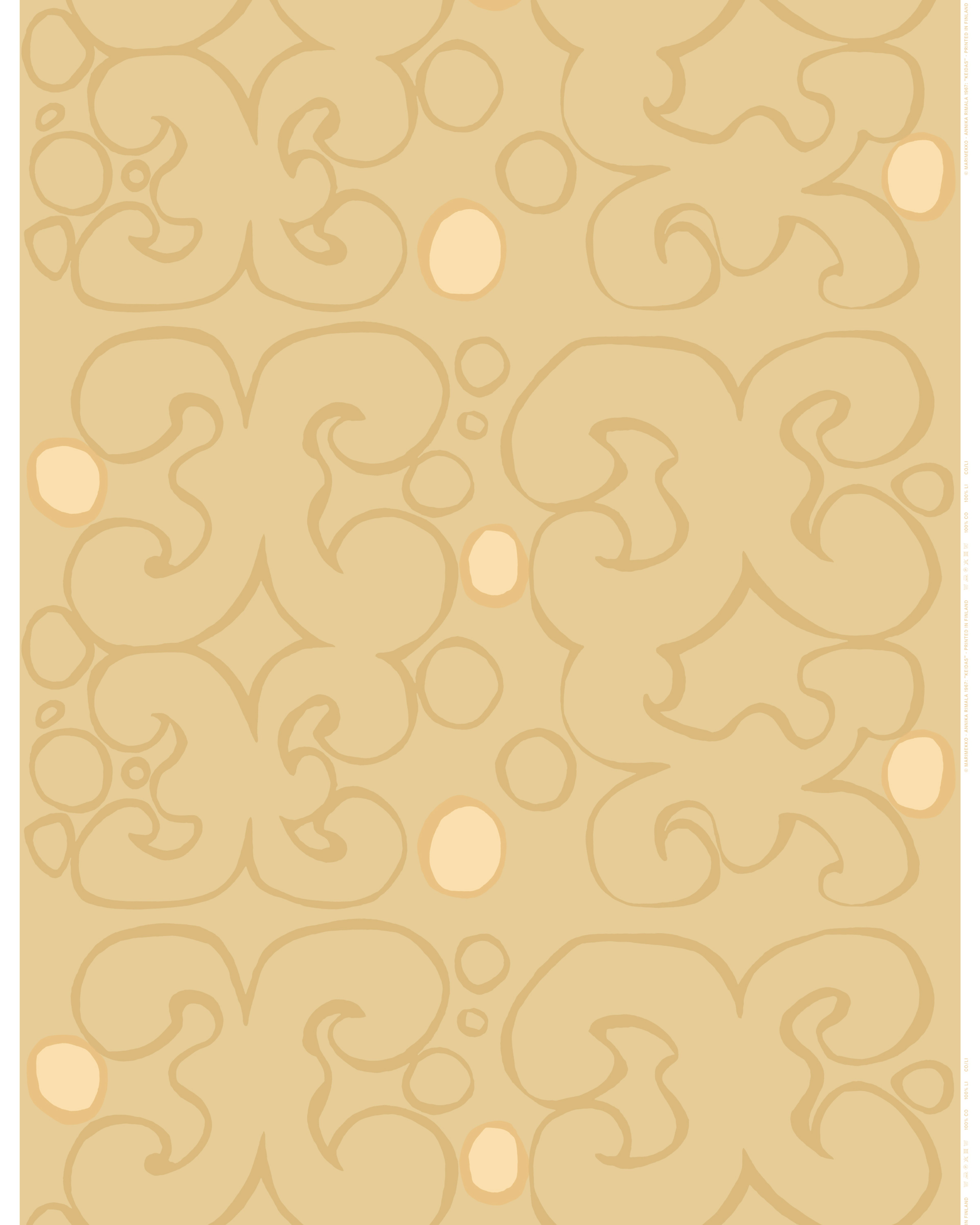 Keidas, Cotton fabric, ginger, melon,