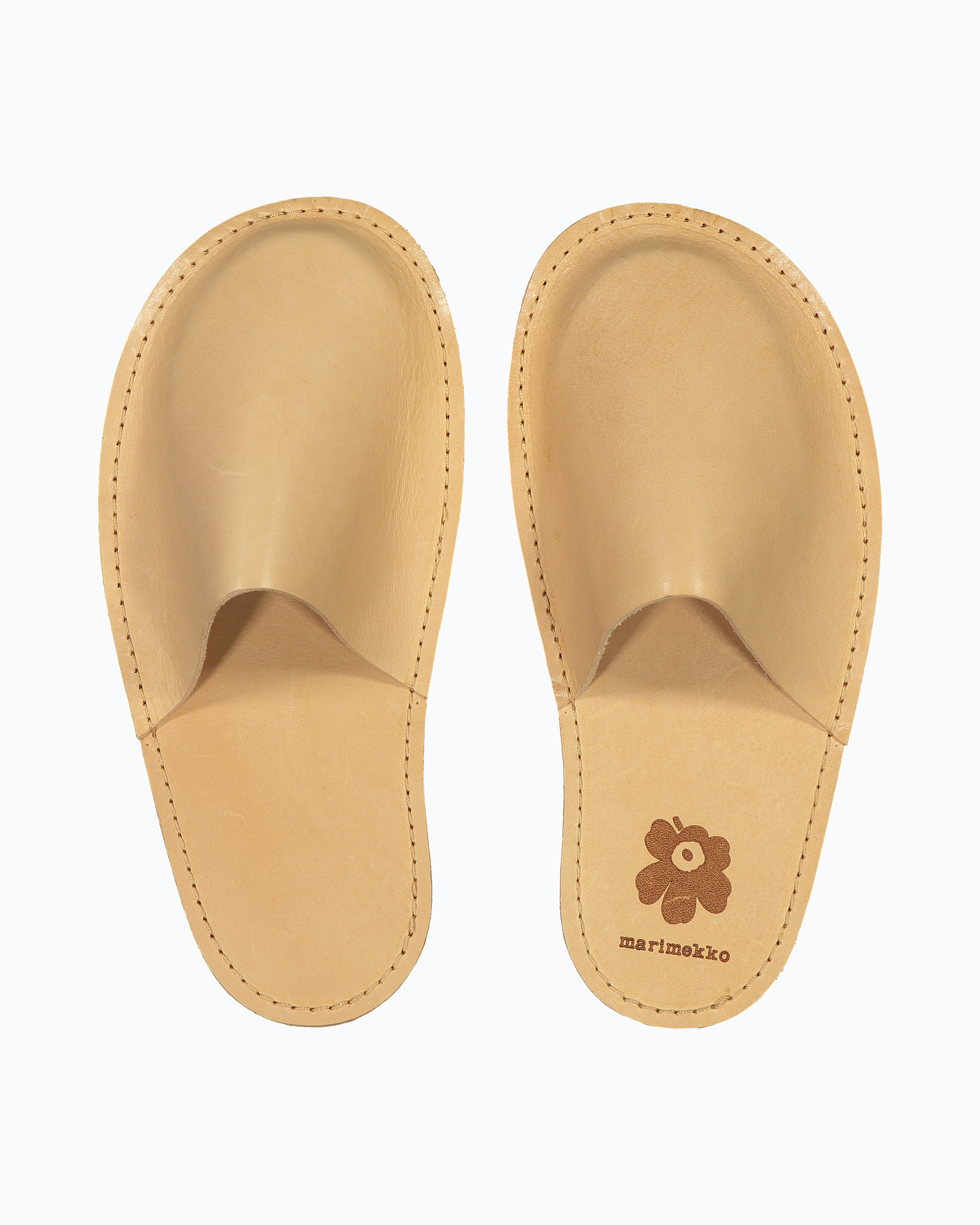 Unikko Leather slippers