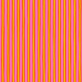 pink, yellow, red