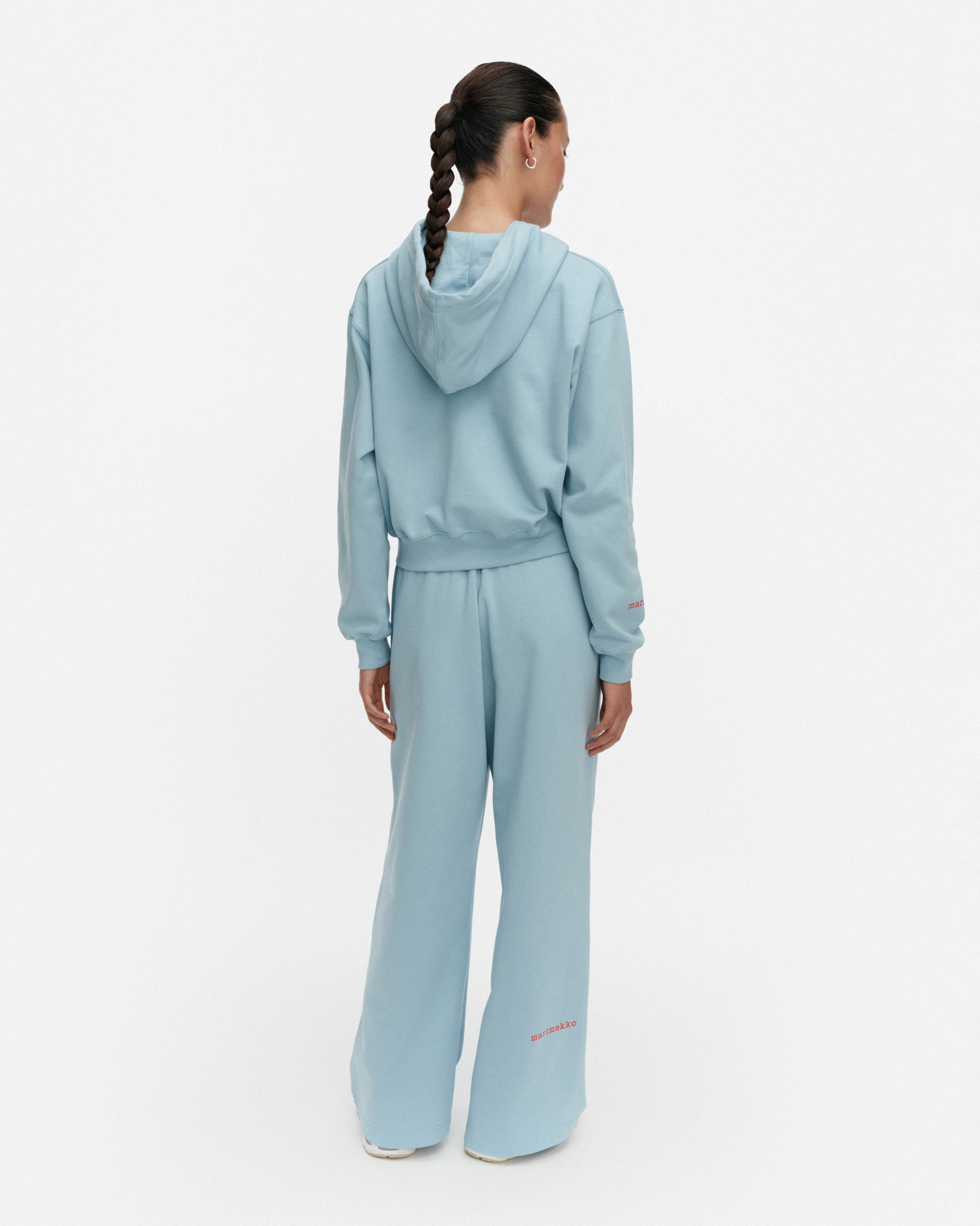 Joggi Musta Tamma Placement, Kioski hoodie, light blue, red,