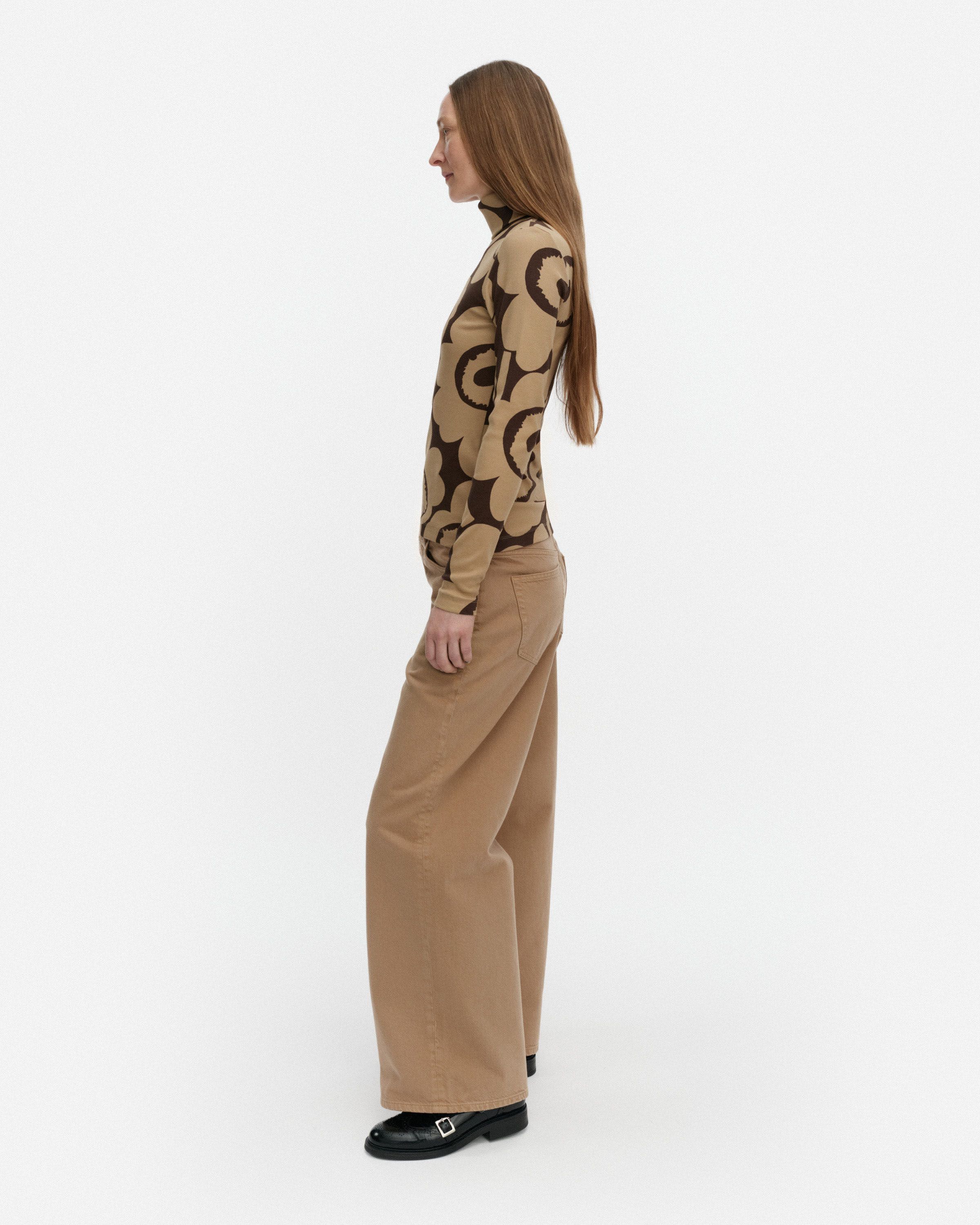 Emali Unikko Turtleneck shirt | Marimekko