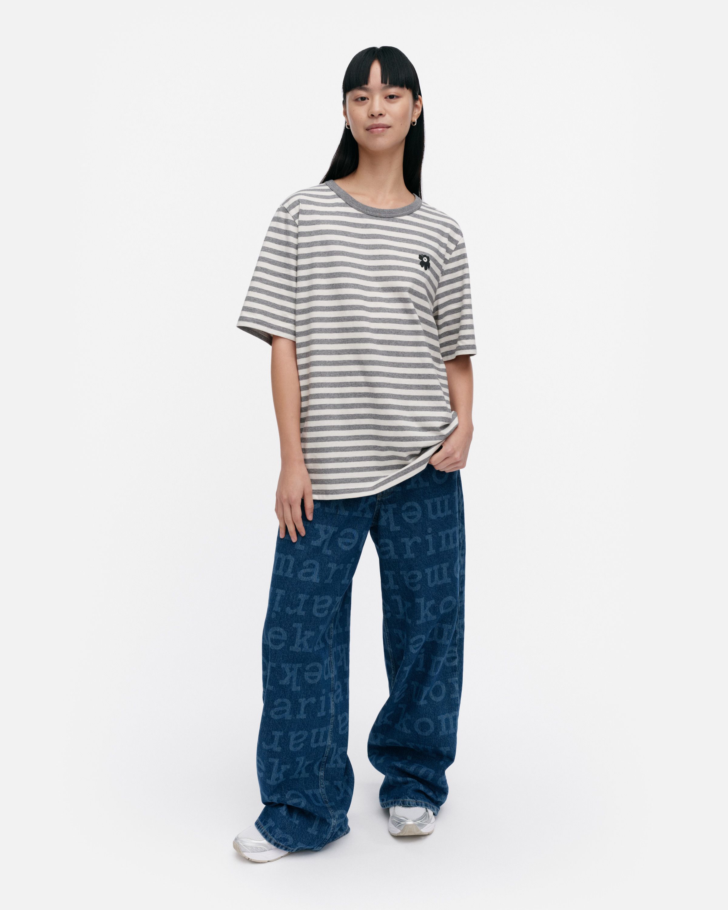 Tasaraita Unisex Unikko Kioski t-shirt | Marimekko
