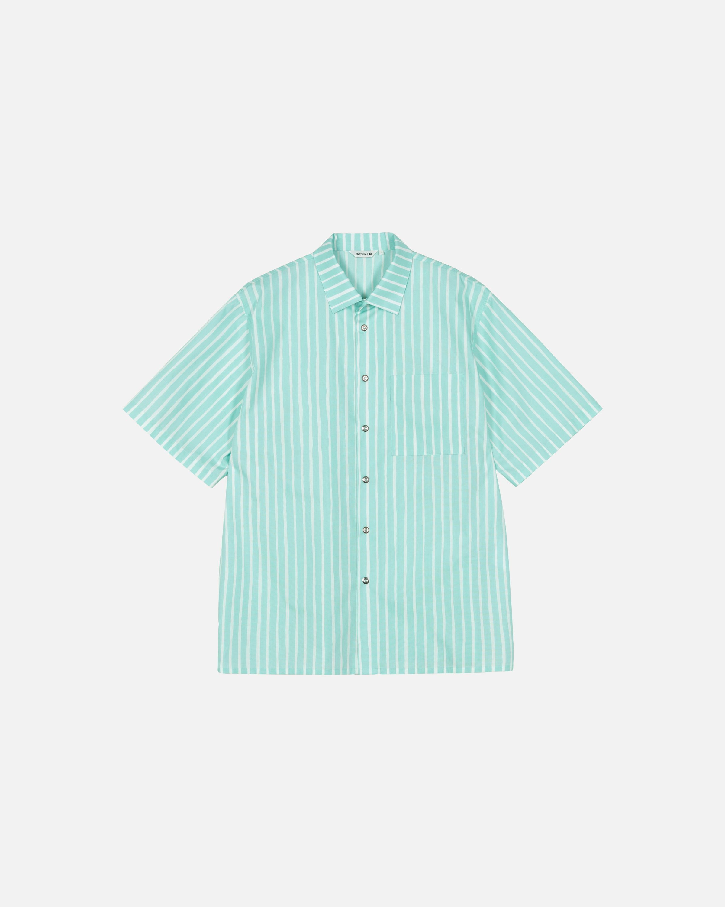 Jokapoika Shortsleeve Kioski cotton shirt | Marimekko