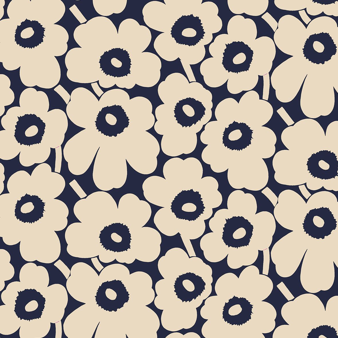 dark navy, off white