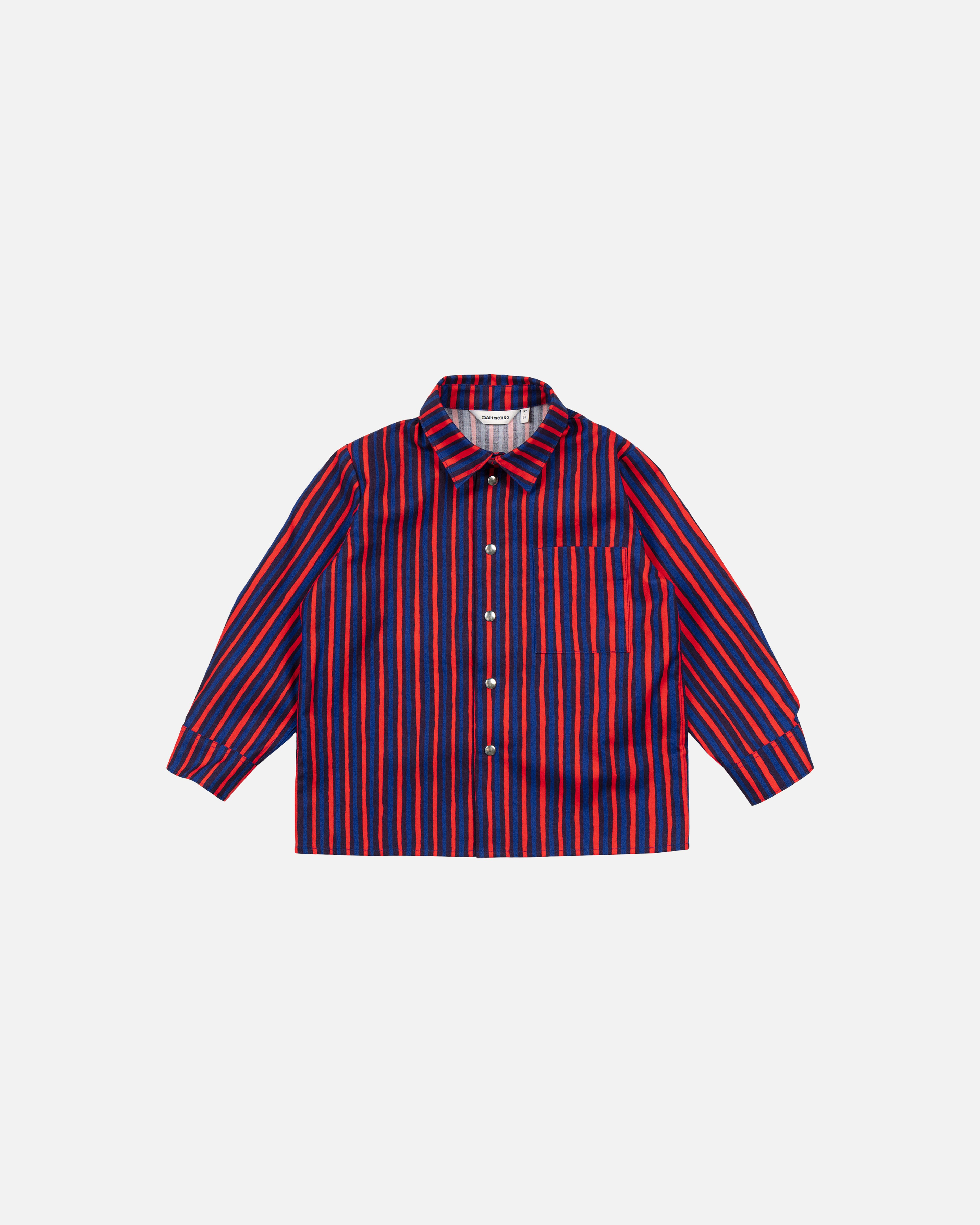 Vinkke Piccolo, Kids´ cotton shirt 92/98-128/134, blue, red,