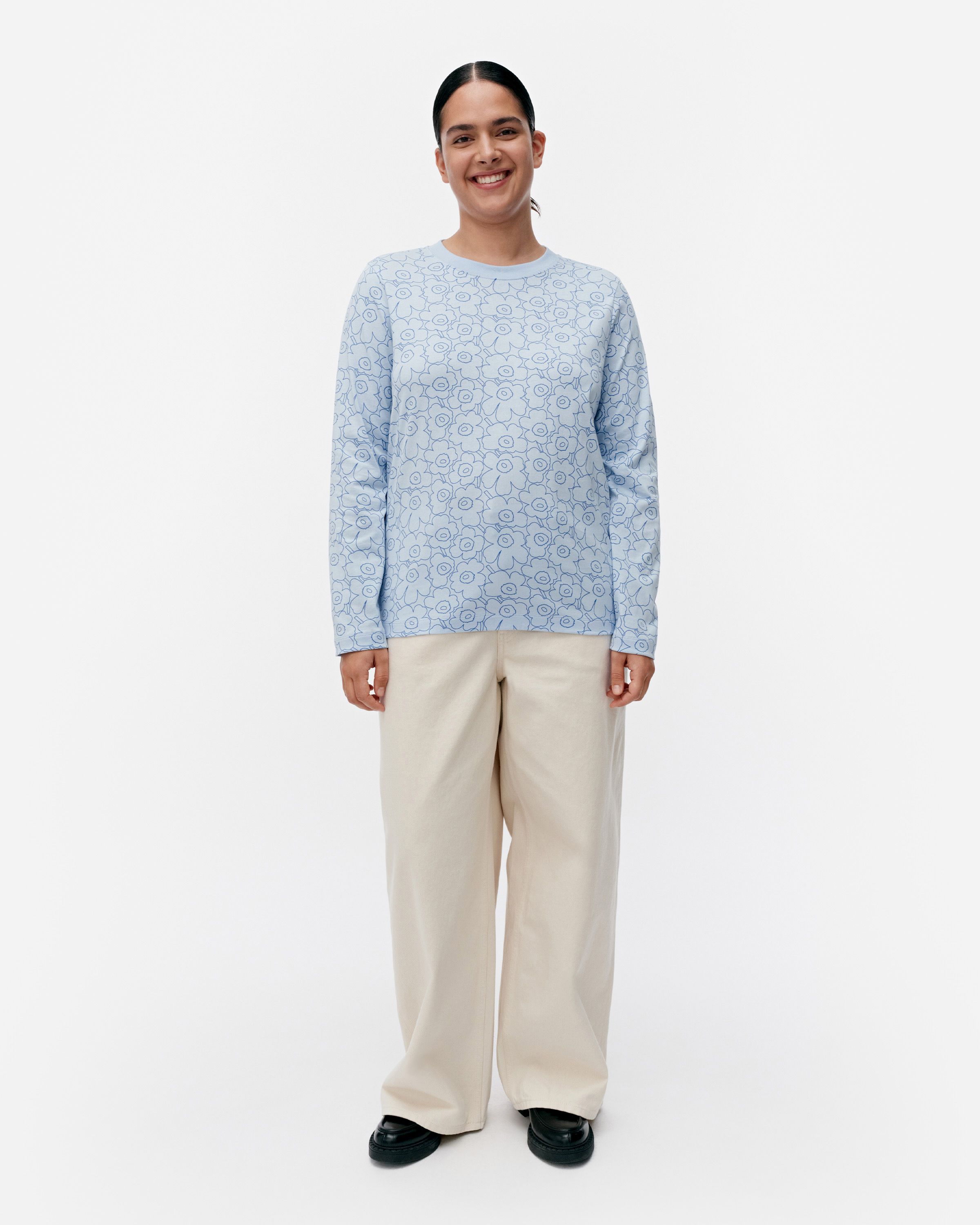 【2025SS】マリメッコ/ Sekunti Piirto Unikko カットソー Sekunti Piirto Unikko Jersey shirt | Marimekko