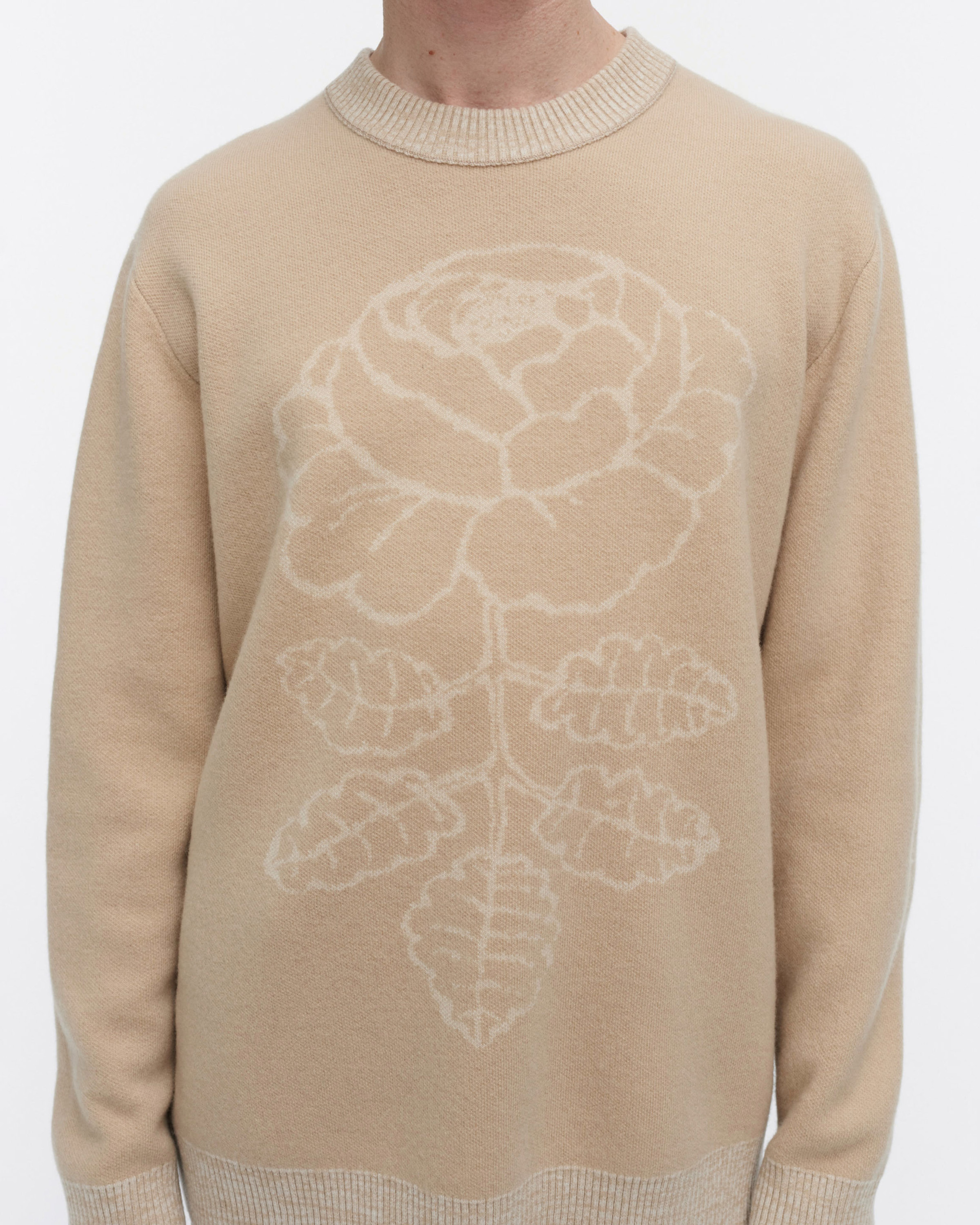 RWS Ruusut Vihkiruusu Knitted wool pullover