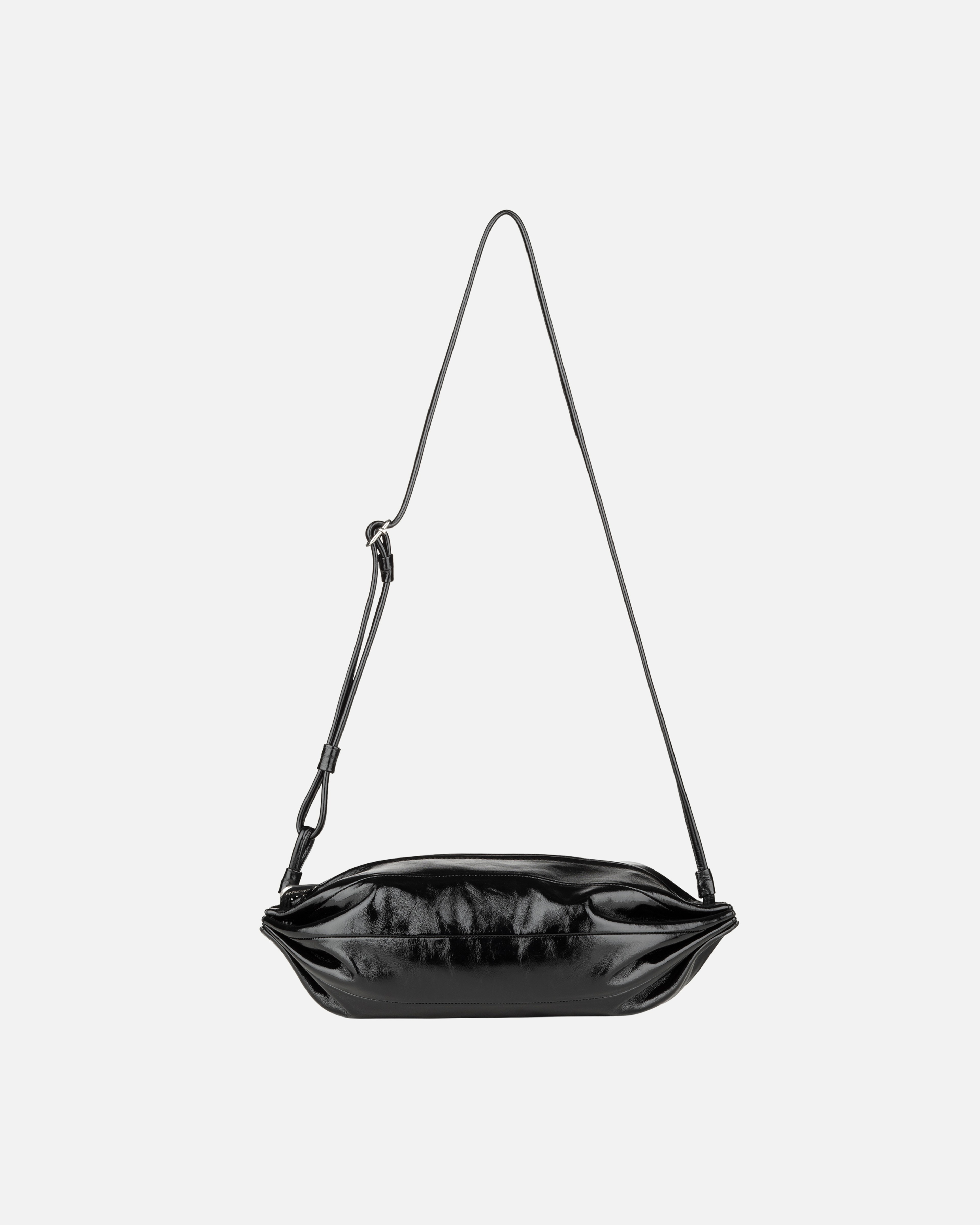 Karla Patent, Shoulder bag, black,