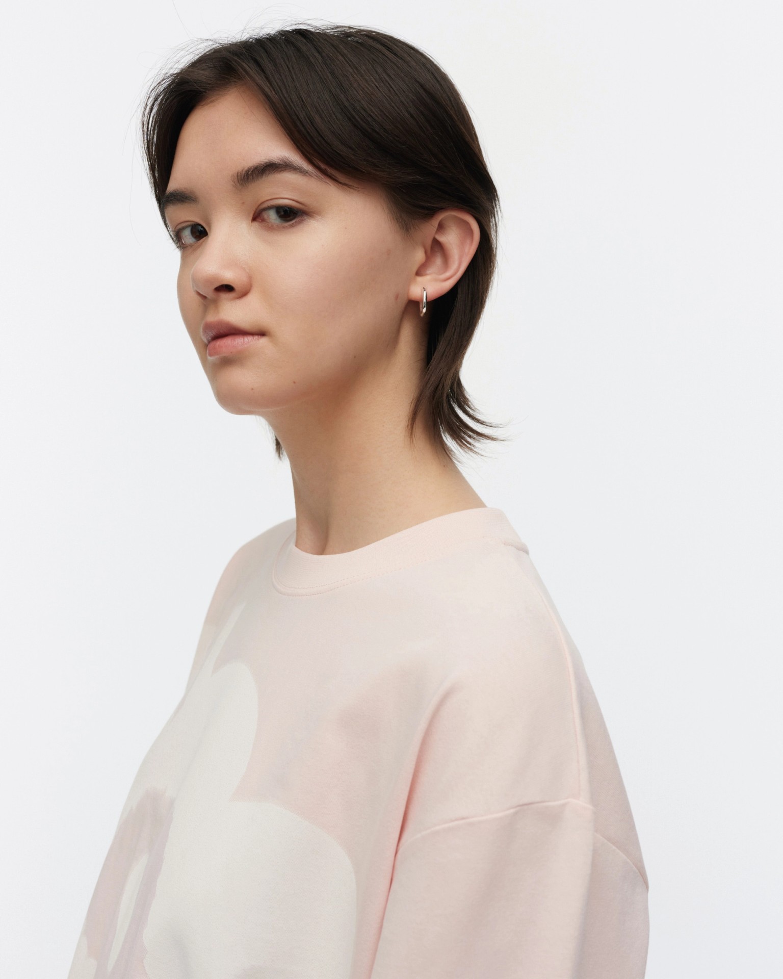 Biitti Unikko Placement, Kioski jersey shirt, light pink, off white,